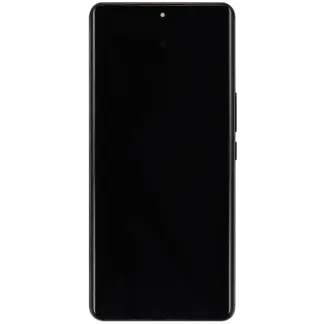 OLED Display mit Rahmen für Xiaomi 12S Ultra (professionell aufgearbeitet) (Black (Schwarz))