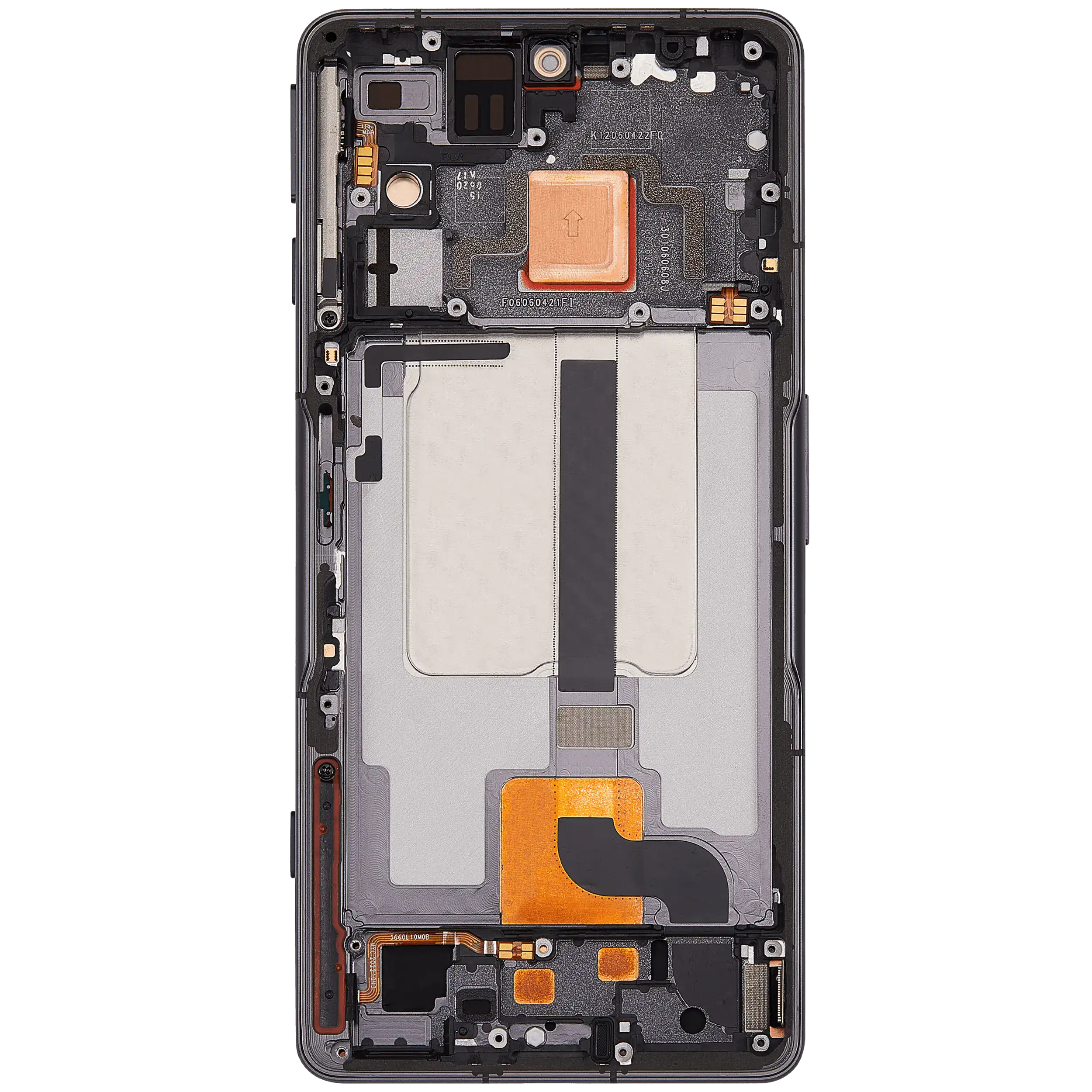 OLED Display mit Rahmen für Xiaomi Poco F4 GT / Redmi K50 Gaming (professionell aufgearbeitet) (Black (Schwarz)) – Bild 4