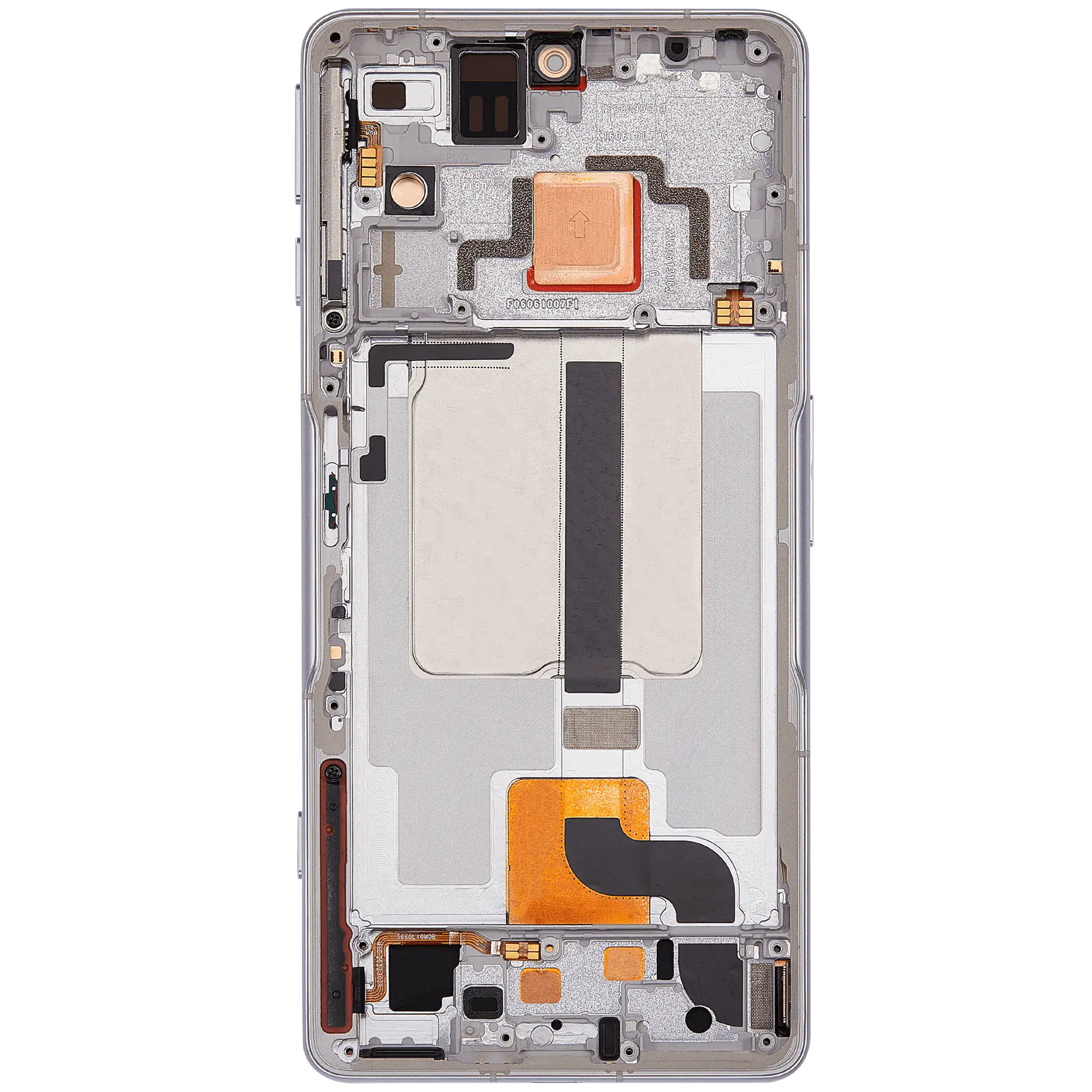 OLED Display mit Rahmen für Xiaomi Poco F4 GT / Redmi K50 Gaming (professionell aufgearbeitet) (Silver (Silber)) – Bild 4