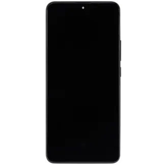 OLED Display mit Rahmen für Xiaomi Poco F5 Pro / Redmi K60 / K60 Pro (professionell aufgearbeitet) (Black (Schwarz))