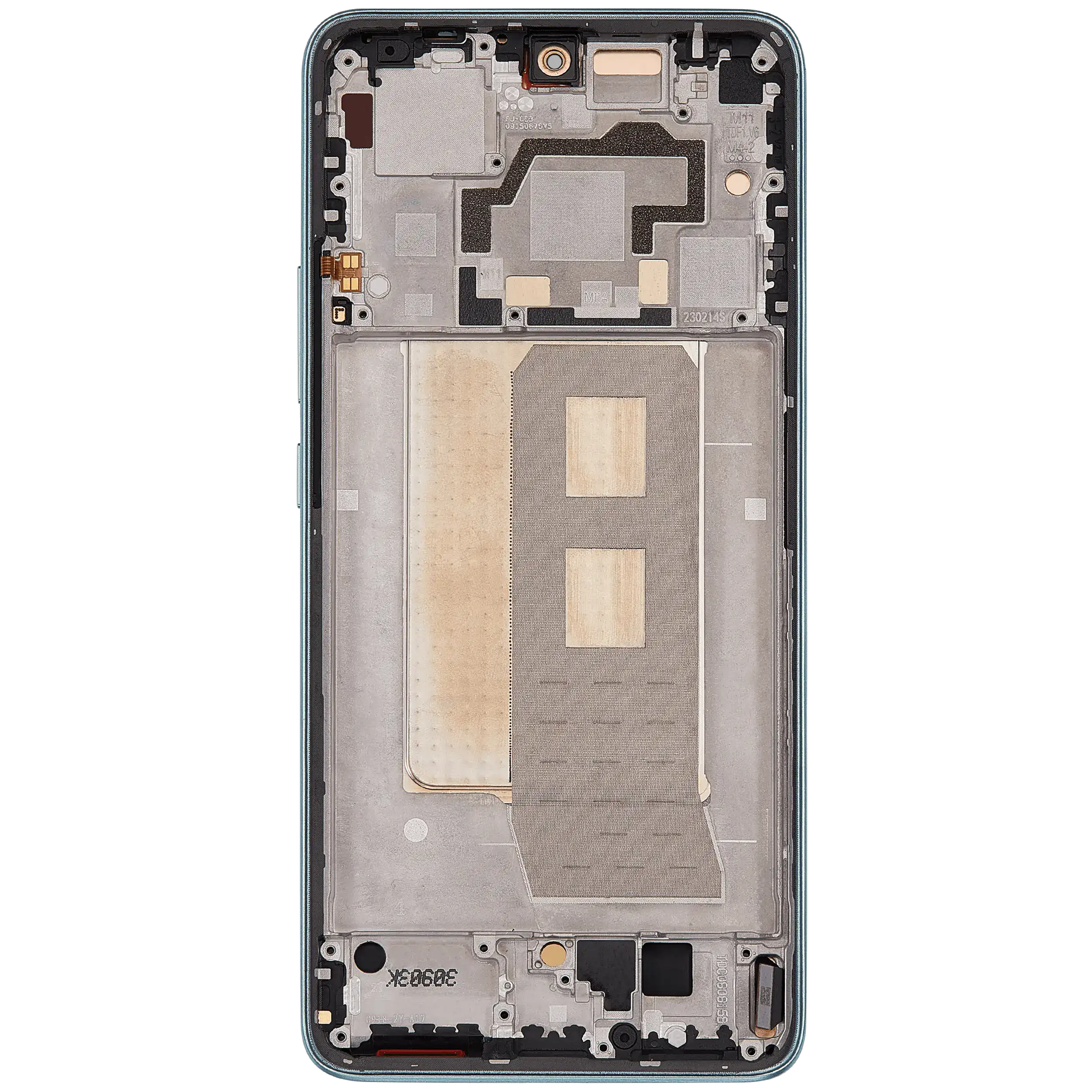 OLED Display mit Rahmen für Xiaomi Poco F5 Pro / Redmi K60 / K60 Pro (professionell aufgearbeitet) (Mint) – Bild 4