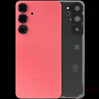 Rückdeckelglas mit Kameraglas für Samsung Galaxy S25 Plus 5G (Service Pack) (Coral Red)