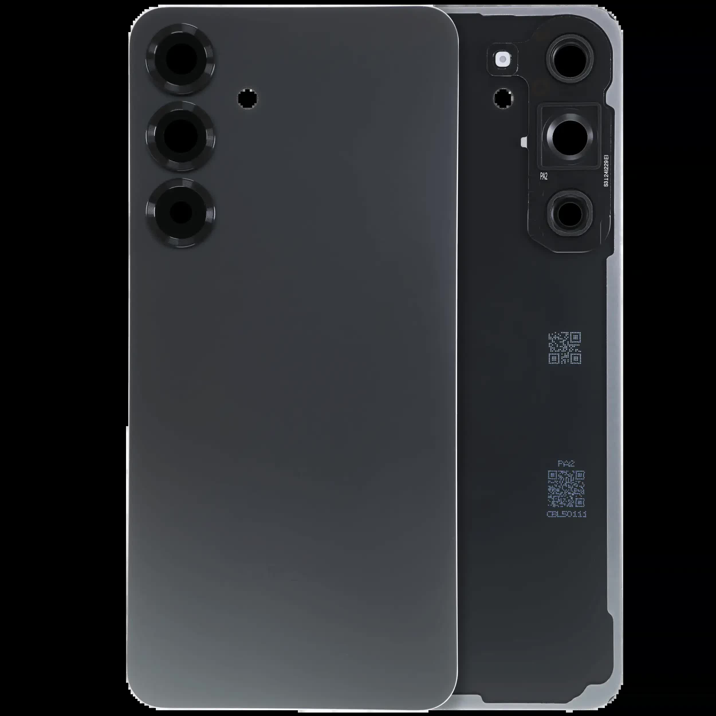 Rückdeckelglas mit Kameraglas für Samsung Galaxy S25 Plus 5G (Service Pack) (Blue Black)