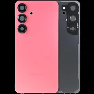 Rückdeckelglas mit Kameraglas für Samsung Galaxy S25 5G (Service Pack) (Coral Red)