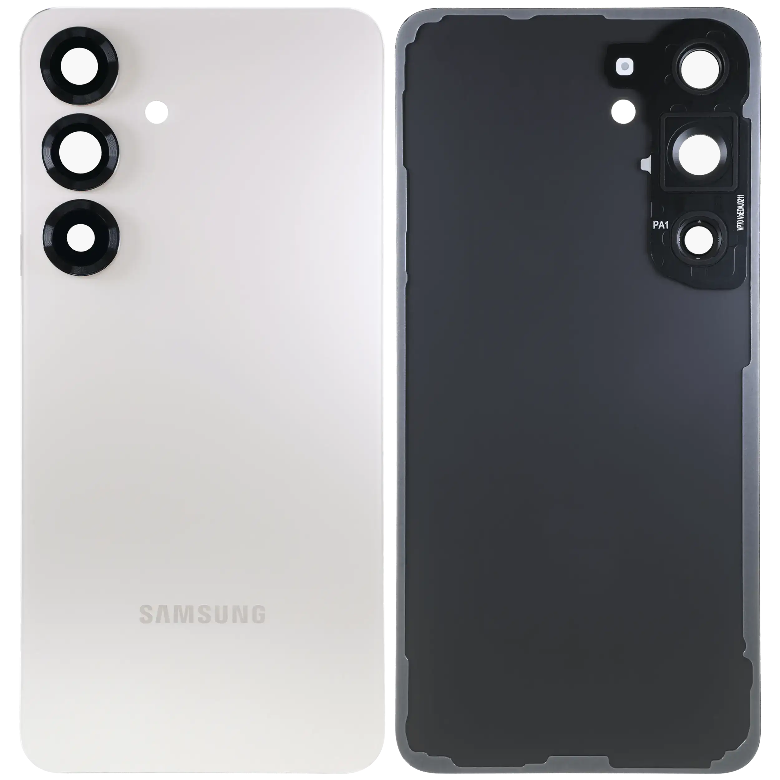 Rückdeckelglas mit Kameraglas für Samsung Galaxy S25 5G (Service Pack) (Pink Gold) – Bild 2