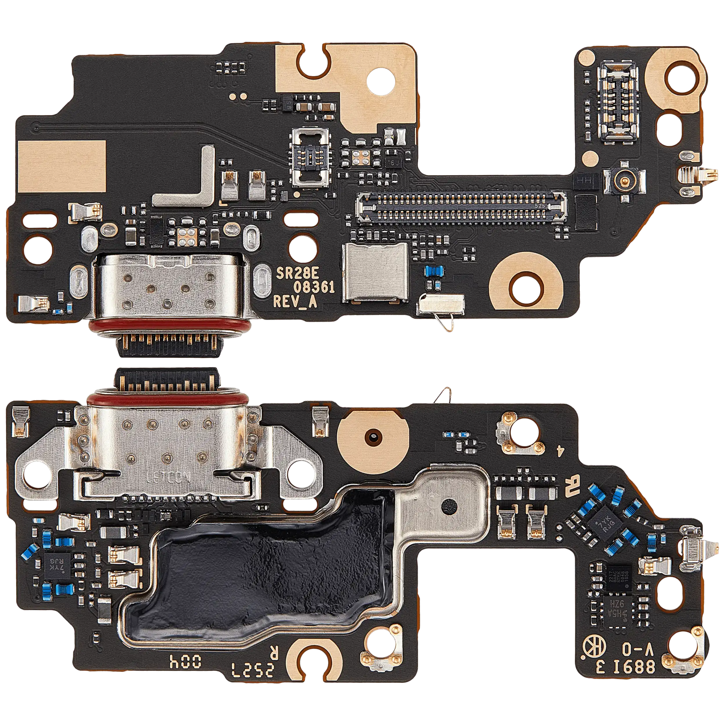 USB-C Ladebuchse für Motorola Razr / Razr 60 (XT2553 / 2025) (Premium) – Bild 2