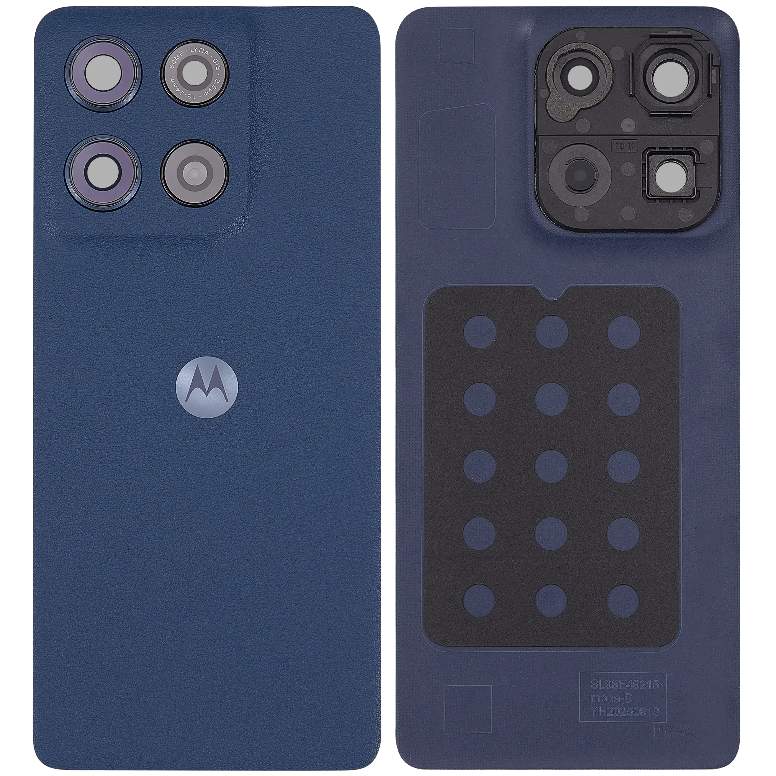 Rückdeckelglas für Motorola Moto G Stylus 5G (XT2517 / 2025) (Premium) (Gibraltar Sea) – Bild 2