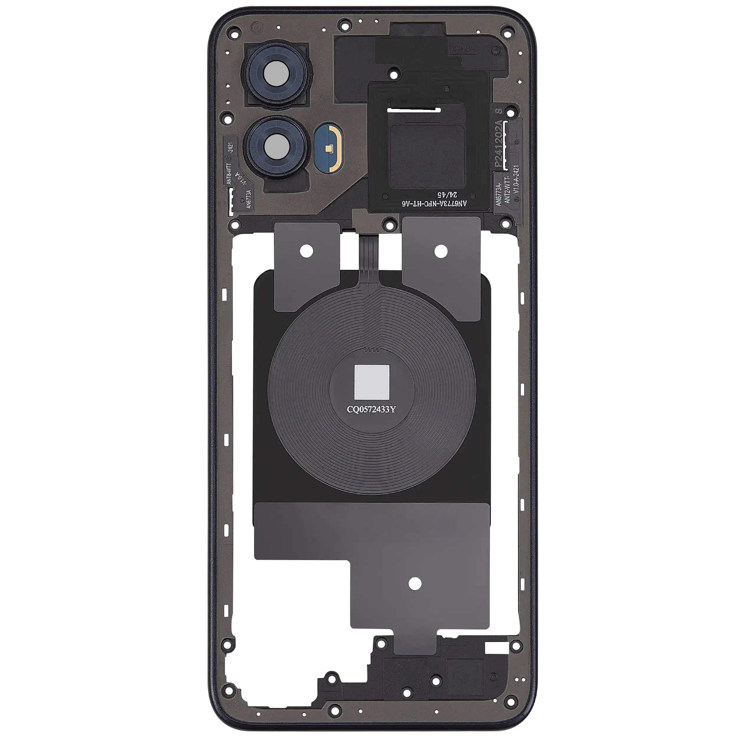 Mittelrahmen für Motorola Moto G Power 5G (XT2415 / 2024) (Premium) (Outer Space) – Bild 3