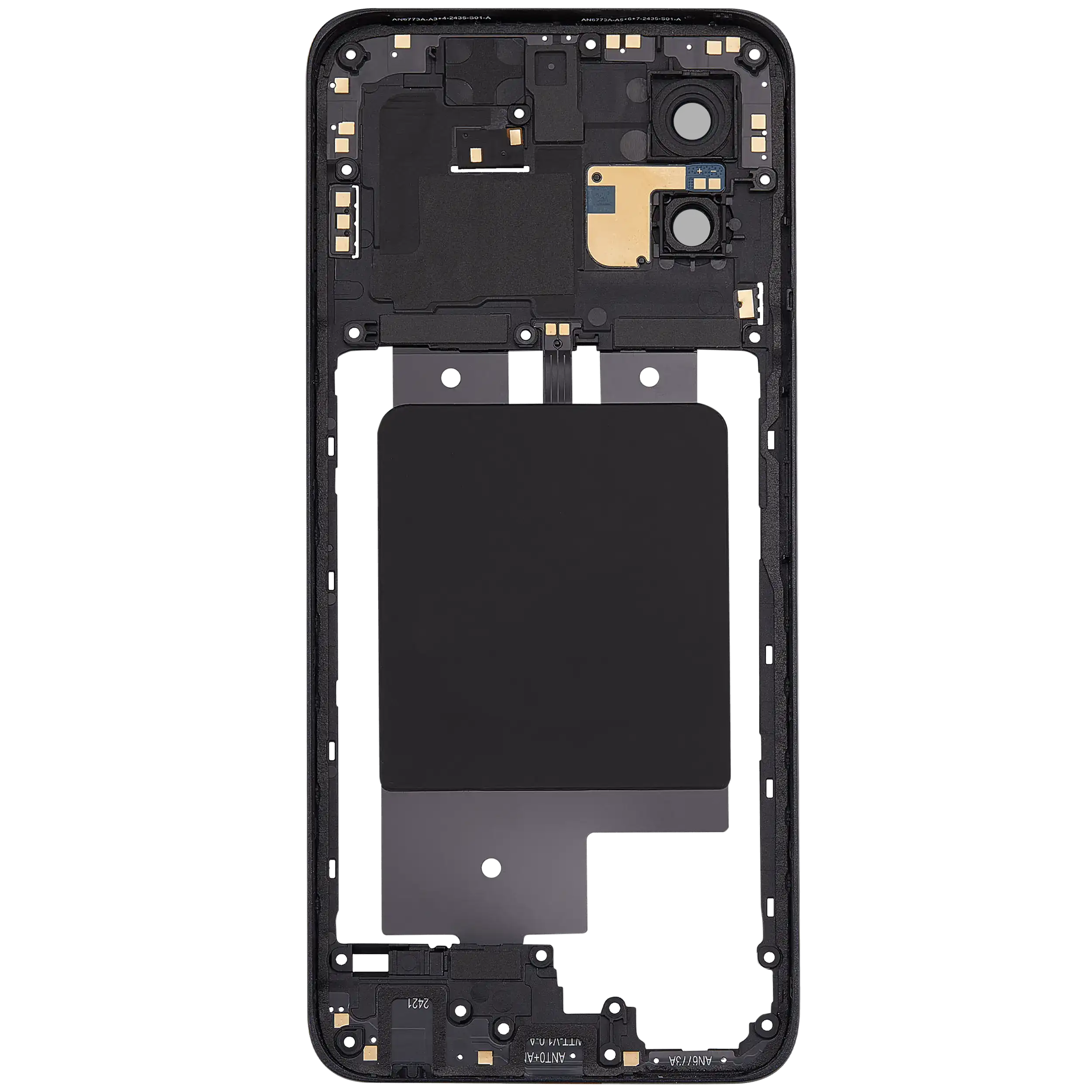 Mittelrahmen für Motorola Moto G Power 5G (XT2415 / 2024) (Premium) (Outer Space) – Bild 4