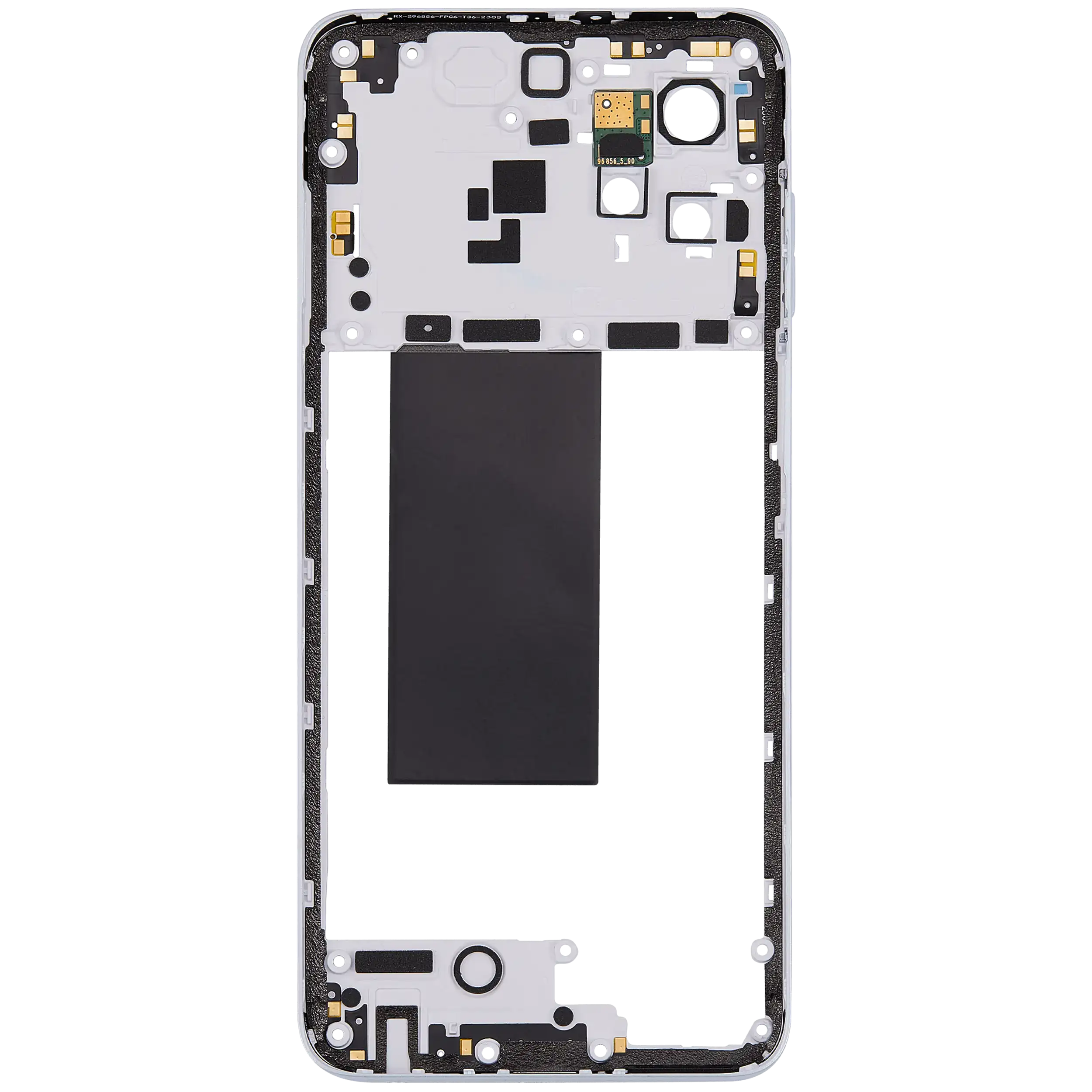 Mid-Gehäuse für Motorola Moto G Power 5G (XT2311 / 2023) (Premium) (Bright White) – Bild 4
