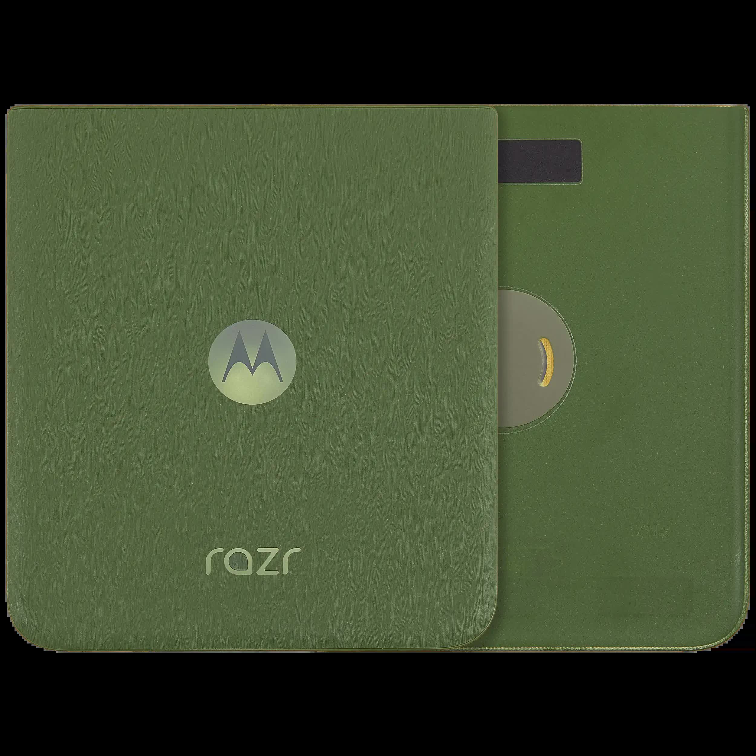 Rückdeckelglas für Motorola Razr Plus / Razr 50 Ultra (XT2451 / 2024) / Razr Plus 2025 (XT2557 / 2025) (Premium) (Spring Green)