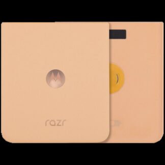 Rückdeckelglas für Motorola Razr Plus / Razr 50 Ultra (XT2451 / 2024) / Razr Plus 2025 (XT2557 / 2025) (Premium) (Peach Fuzz)