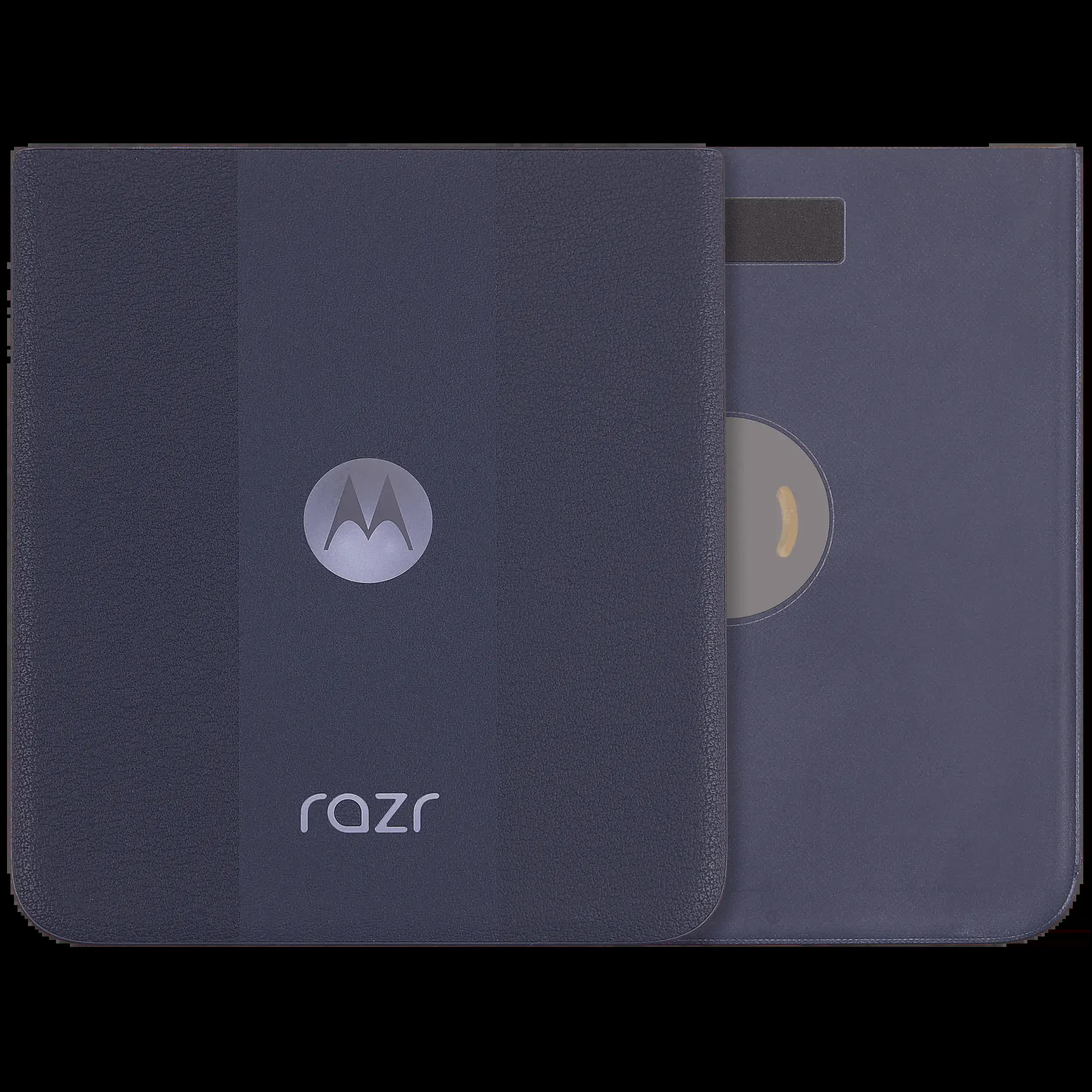 Rückdeckelglas für Motorola Razr Plus / Razr 50 Ultra (XT2451 / 2024) / Razr Plus 2025 (XT2557 / 2025) (Premium) (Midnight Blue)