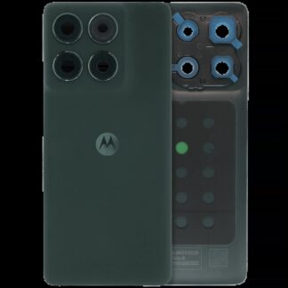 Rückdeckelglas mit Metal Halterung Ring für Motorola Moto Edge (XT2519 / 2025) (Premium) (Deep Forest)