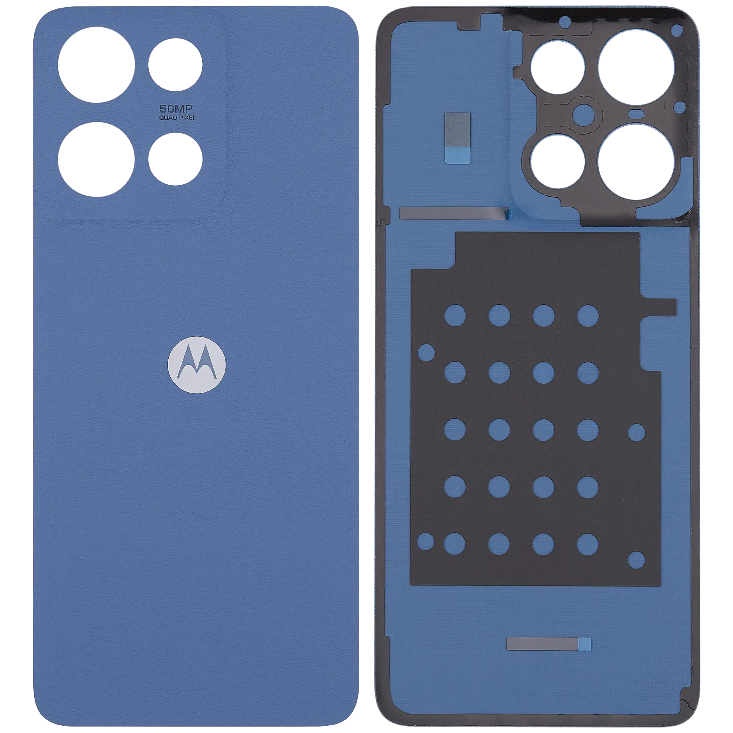 Rückdeckelglas für Motorola Moto G 5G (XT2513 / 2025) (Premium) (Sapphire Blue) – Bild 2