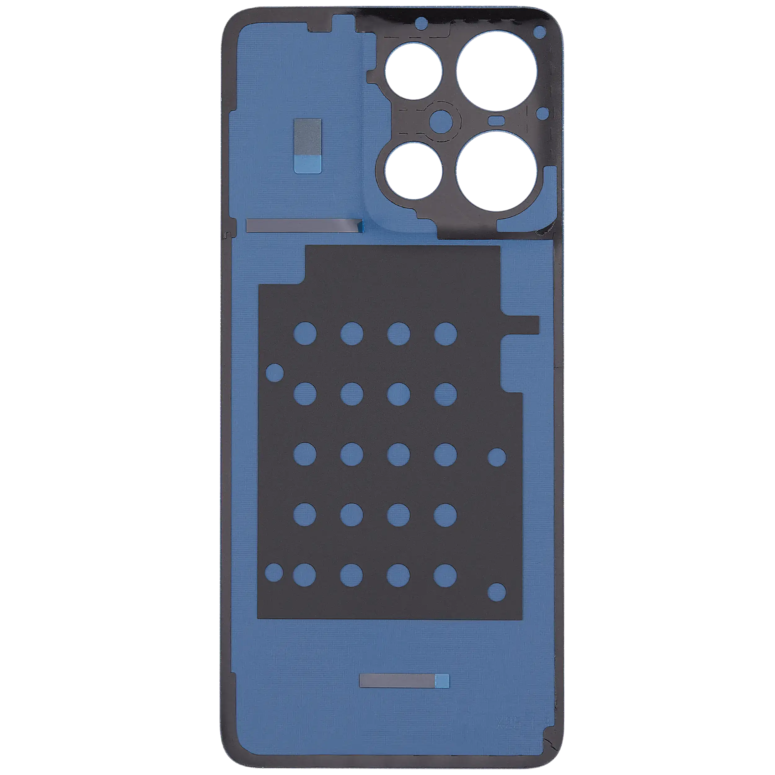 Rückdeckelglas für Motorola Moto G 5G (XT2513 / 2025) (Premium) (Sapphire Blue) – Bild 4