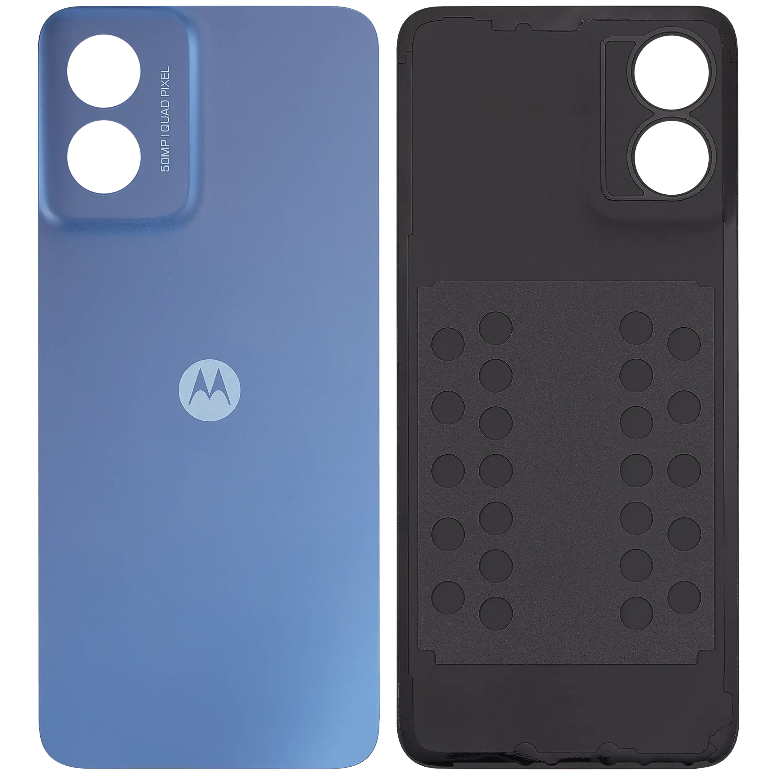 Rückdeckelglas für Motorola Moto G Play (XT2413 / 2024) (Premium) (Coronet Blue) – Bild 2