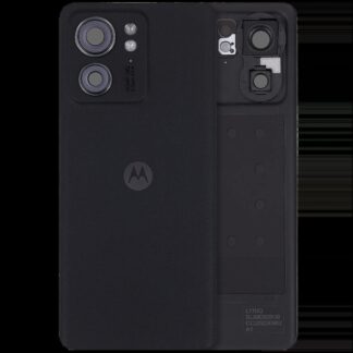 Rückdeckelglas für Motorola Edge 40 (XT2303-2 / 2023) (Premium) (Eclipse Black)