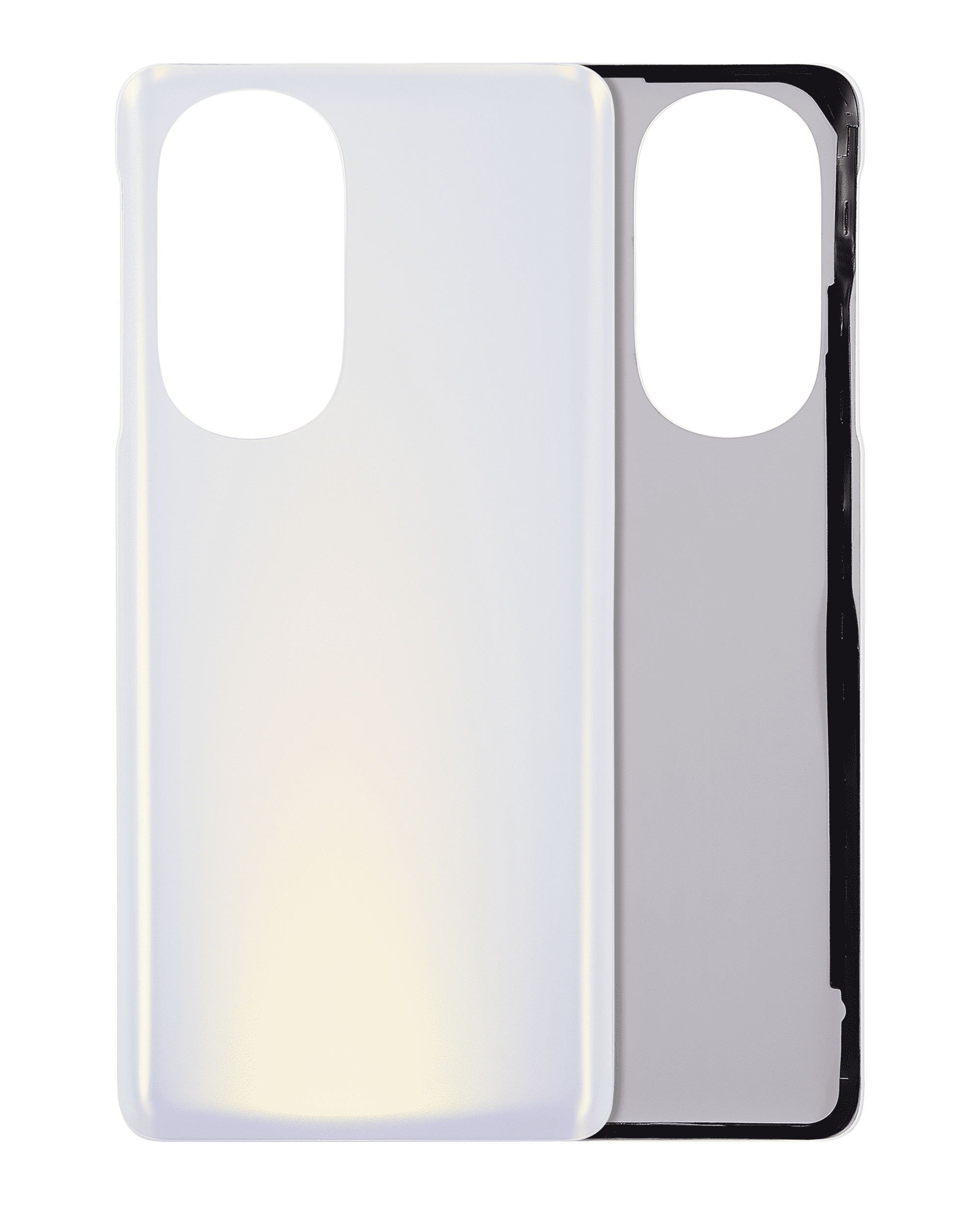 Rückdeckelglas für Motorola Edge Plus / Edge 40 Pro (XT2301 / 2023)(Premium) (Interstellar Black) – Bild 2