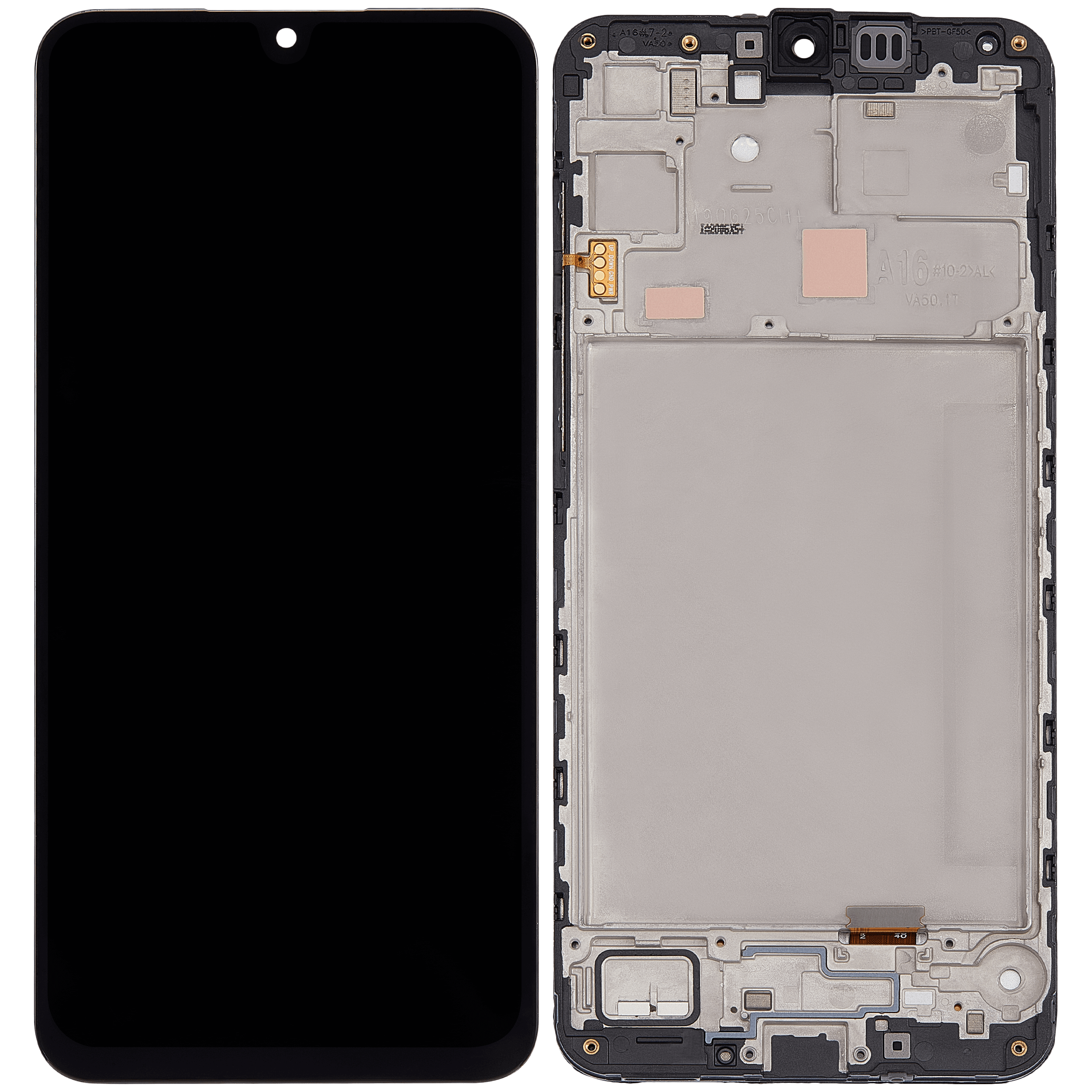 LCD Display mit Rahmen für Samsung Galaxy A16 5G (A166U / 2024)(6.59") (US-Version) (Aftermarket: incell) – Bild 2