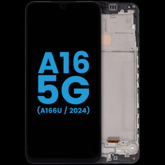 LCD Display mit Rahmen für Samsung Galaxy A16 5G (A166U / 2024)(6.59") (US-Version) (Aftermarket: incell)