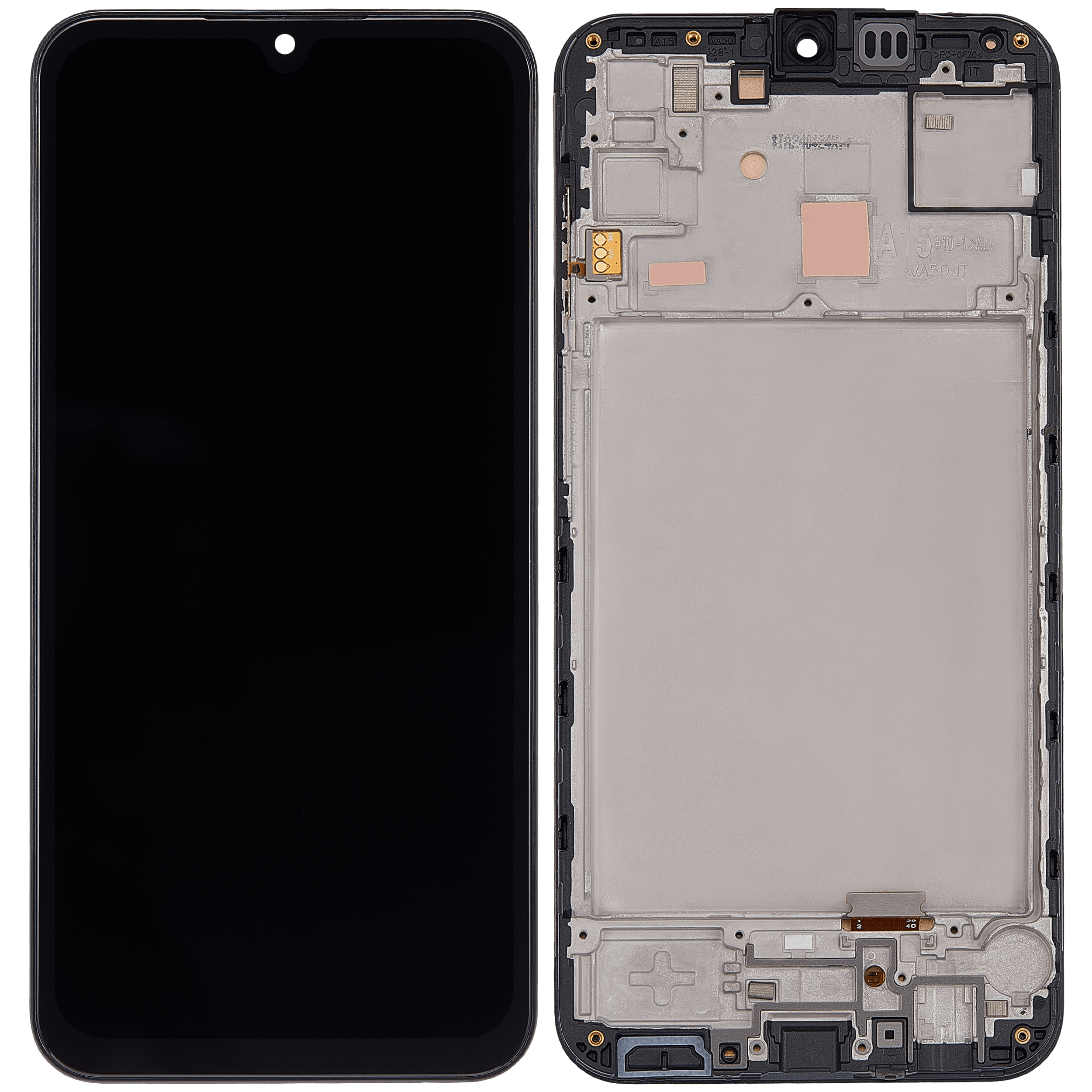 LCD Display mit Rahmen für Samsung Galaxy A15 4G (A155 / 2023) / A15 5G (A156 / 2023)(6.43") (Aftermarket: incell ) – Bild 2