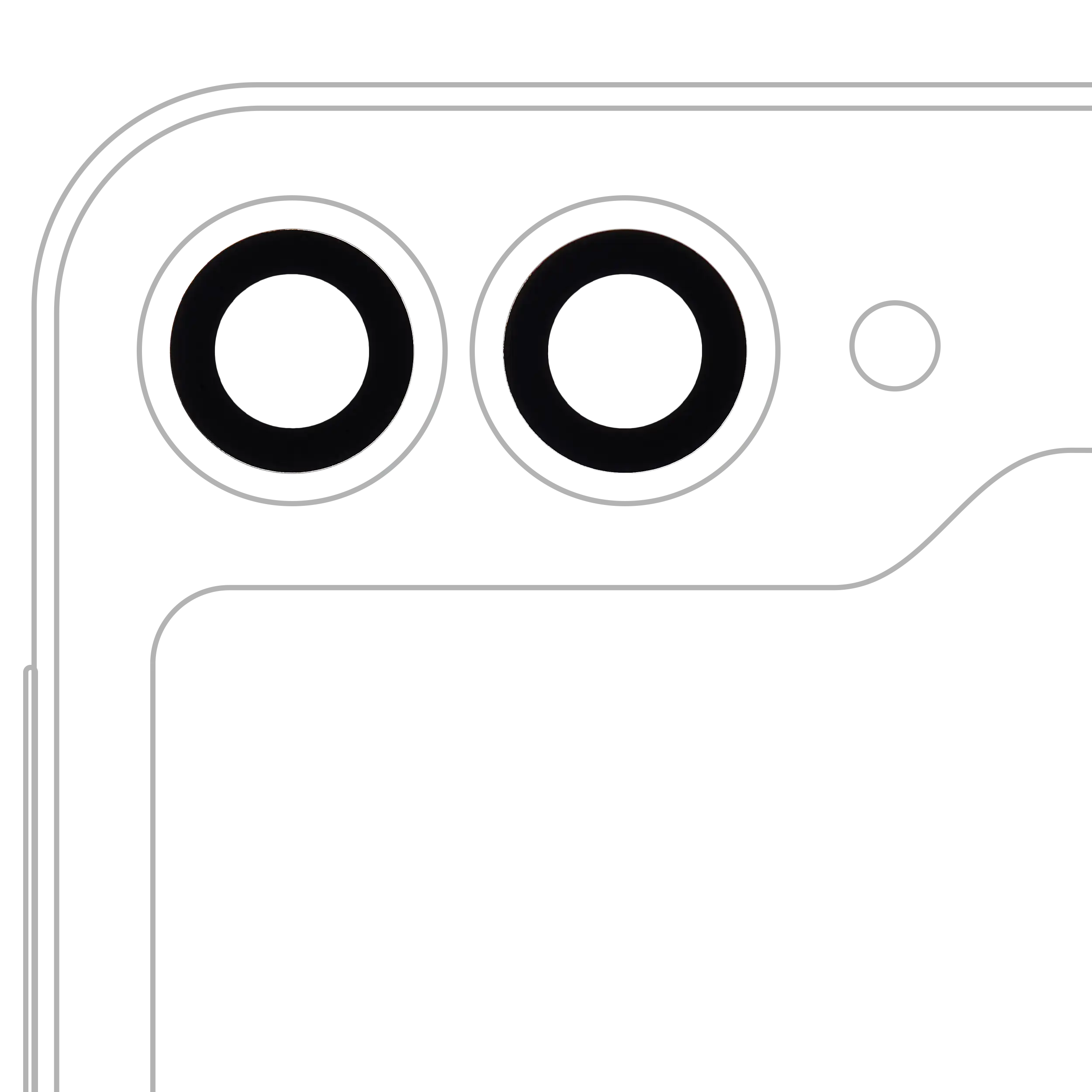 Rückkamera-Glas (nur Glas) mit Klebefolie für Samsung Galaxy Z Flip 7 5G (2-teiliges Set) – Bild 4
