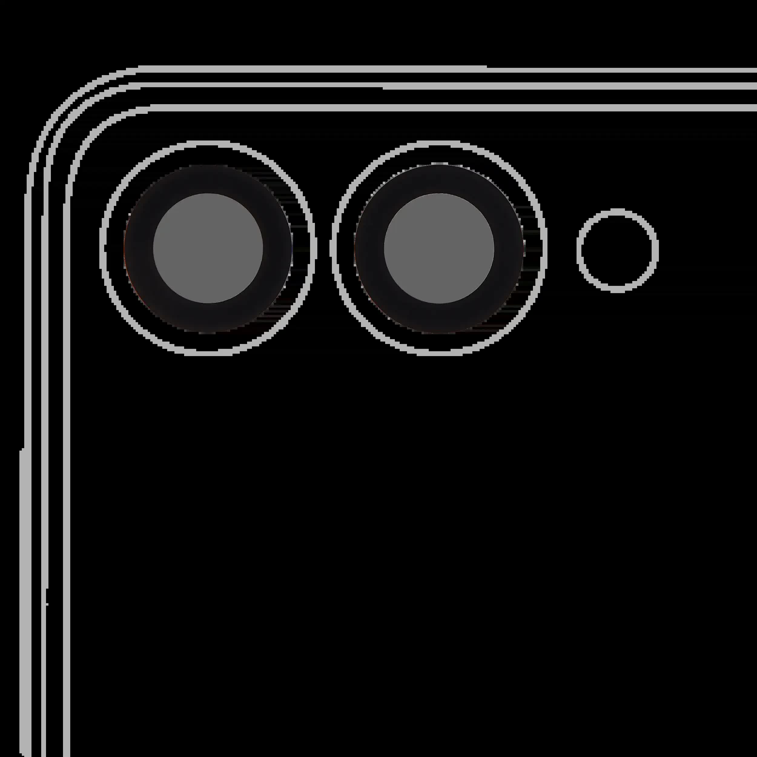 Rückkamera-Glas (nur Glas) mit Klebefolie für Samsung Galaxy Z Flip 7 5G (2-teiliges Set)