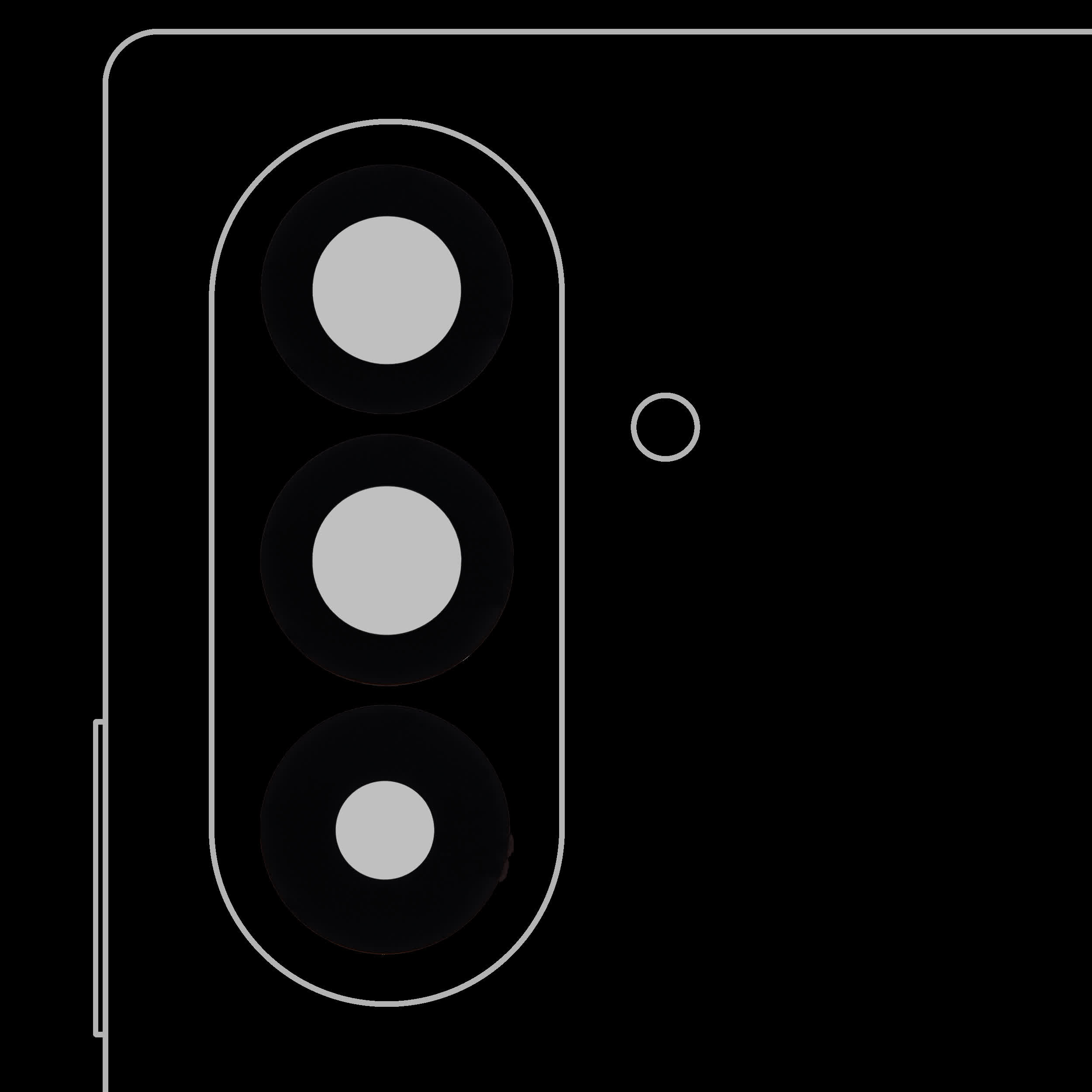Rückkamera-Glas (nur Glas) mit Klebefolie für Samsung Galaxy Z Fold 7 (10er-Pack)