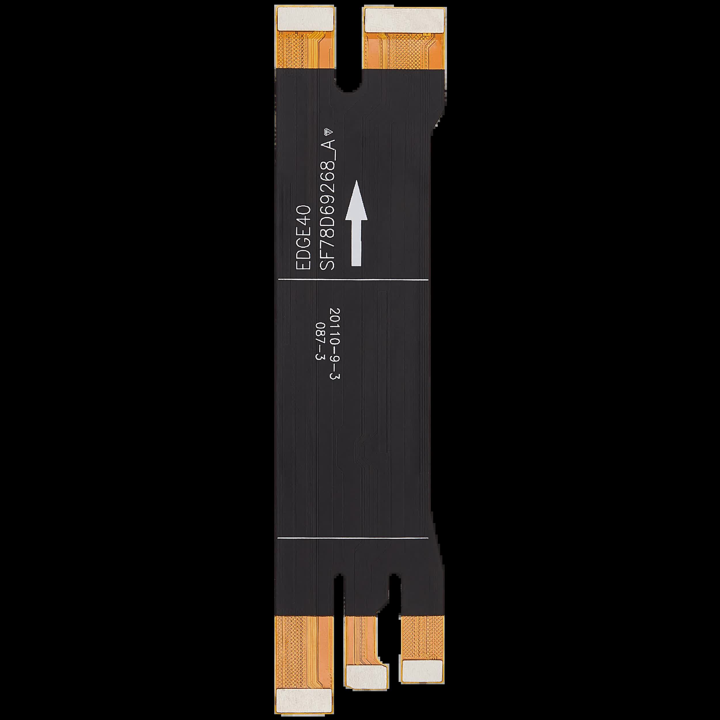 Microphone Platine und Mainboard Connection Flexkabel für Motorola Moto Edge 40 (XT2303 / 2023) (Premium)