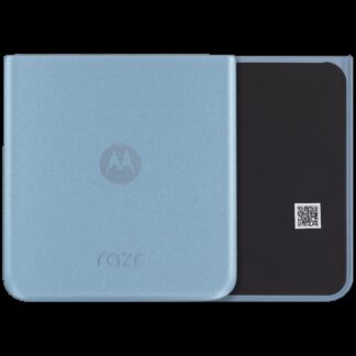 Bottom Rückdeckelglas für Motorola Razr Plus / Razr 40 Ultra (XT2321 / 2023) (Premium) (Glacier Blue)