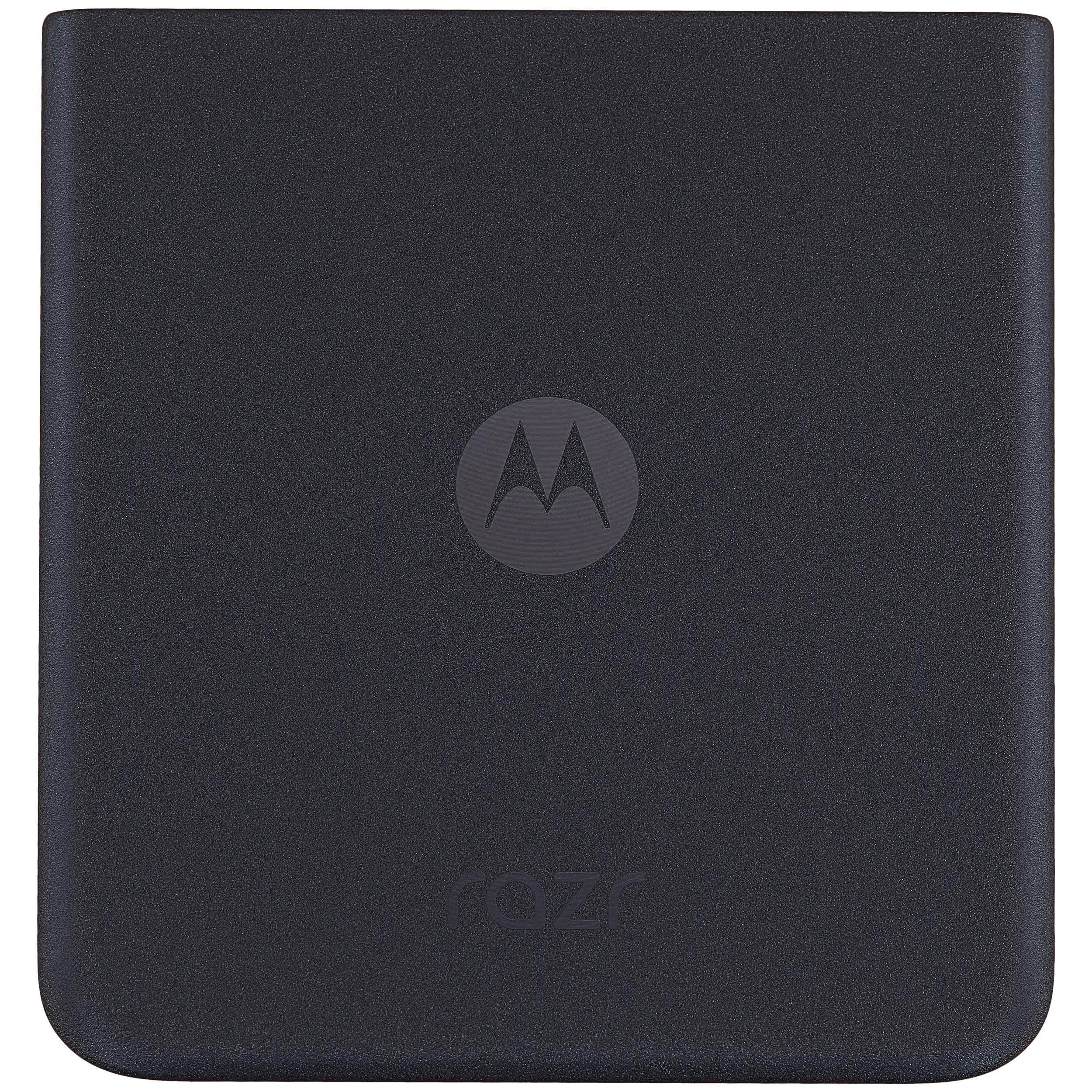 Bottom Rückdeckelglas für Motorola Razr Plus / Razr 40 Ultra (XT2321 / 2023) (Premium) (Infinite Black) – Bild 3