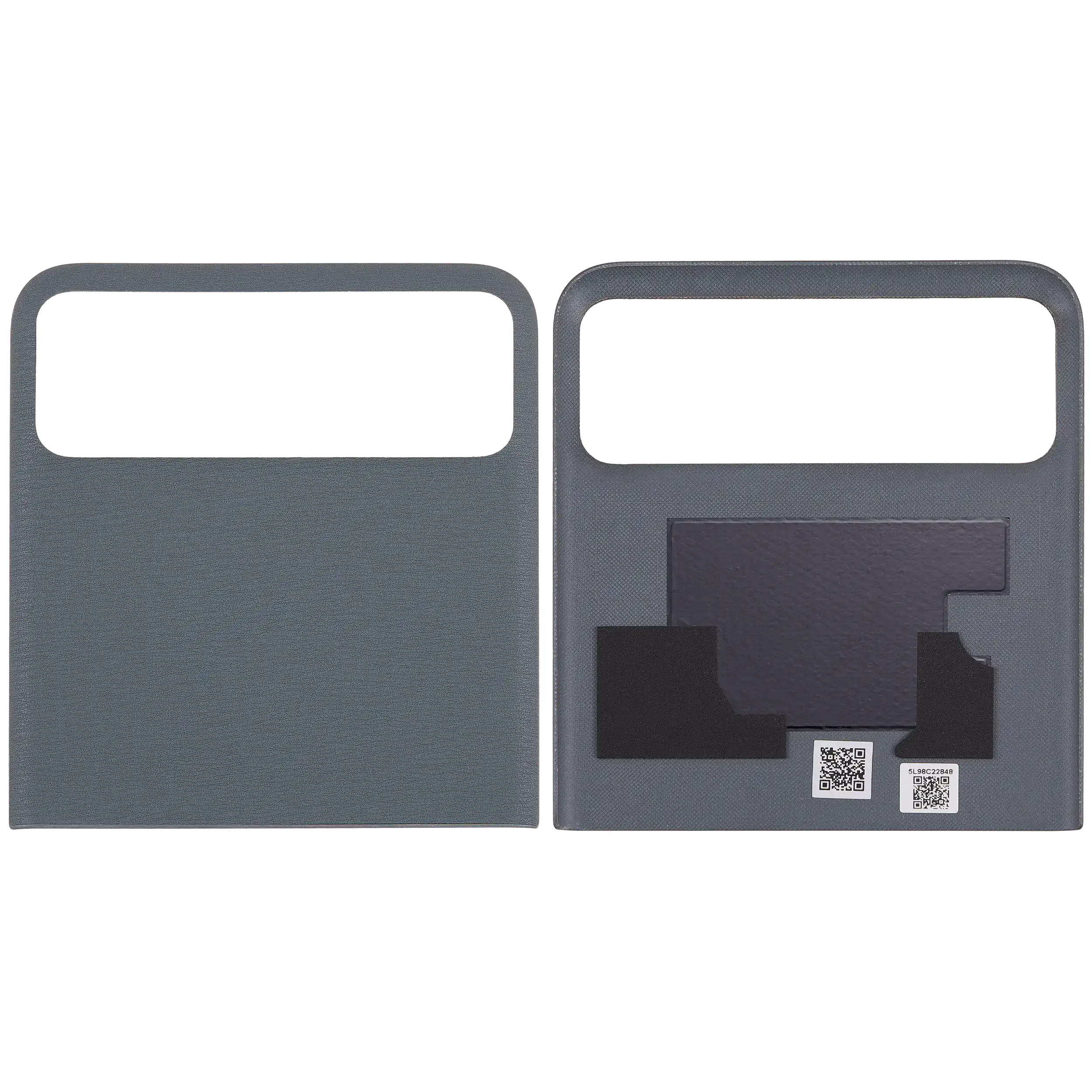Top OLED Rückdeckelglas für Motorola Razr / Razr 40 (XT2323 / 2023) (Premium) (Sage Green) – Bild 2