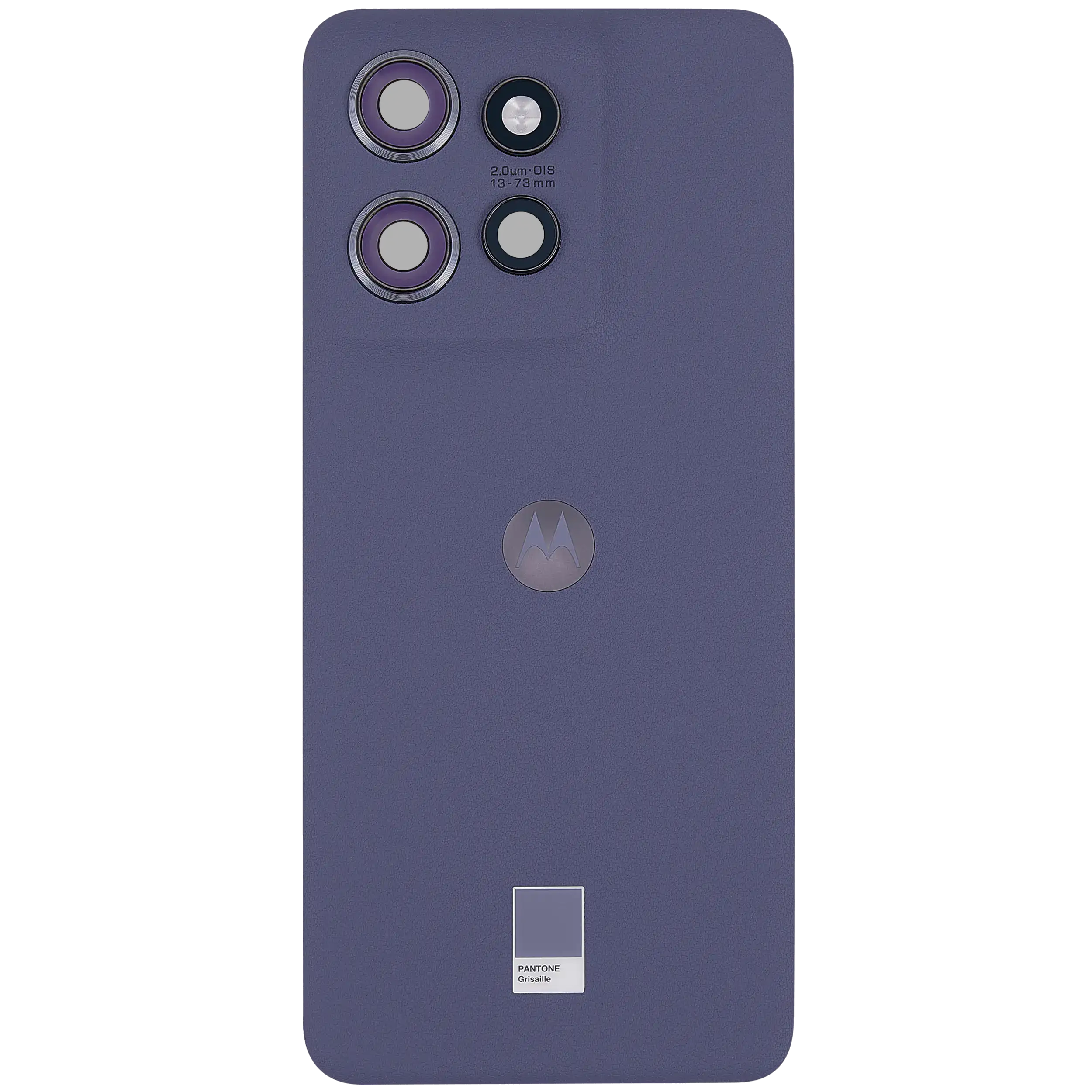 Rückdeckelglas für Motorola Moto Edge 50 Neo (XT2409 / 2024) (Premium) (Grisaille) – Bild 3