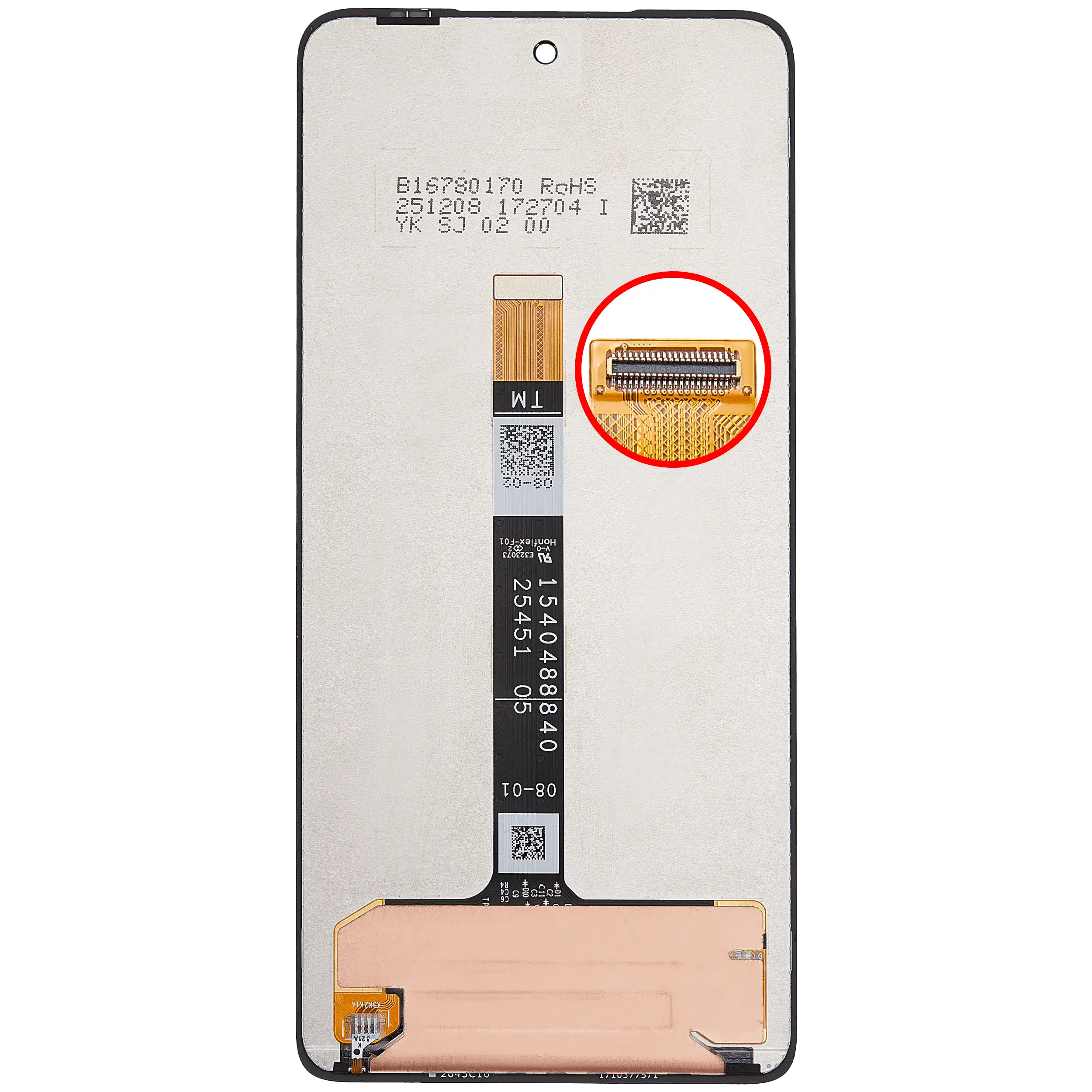 LCD Display ohne Rahmen für Motorola Moto G Power (XT2617 /2026) (professionell aufgearbeitet) – Bild 4
