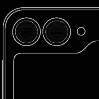 Rückkamera-Glas (nur Glas) mit Klebefolie für Samsung Galaxy Z Flip 6 5G (F741) (2-teiliges Set) (Premium)