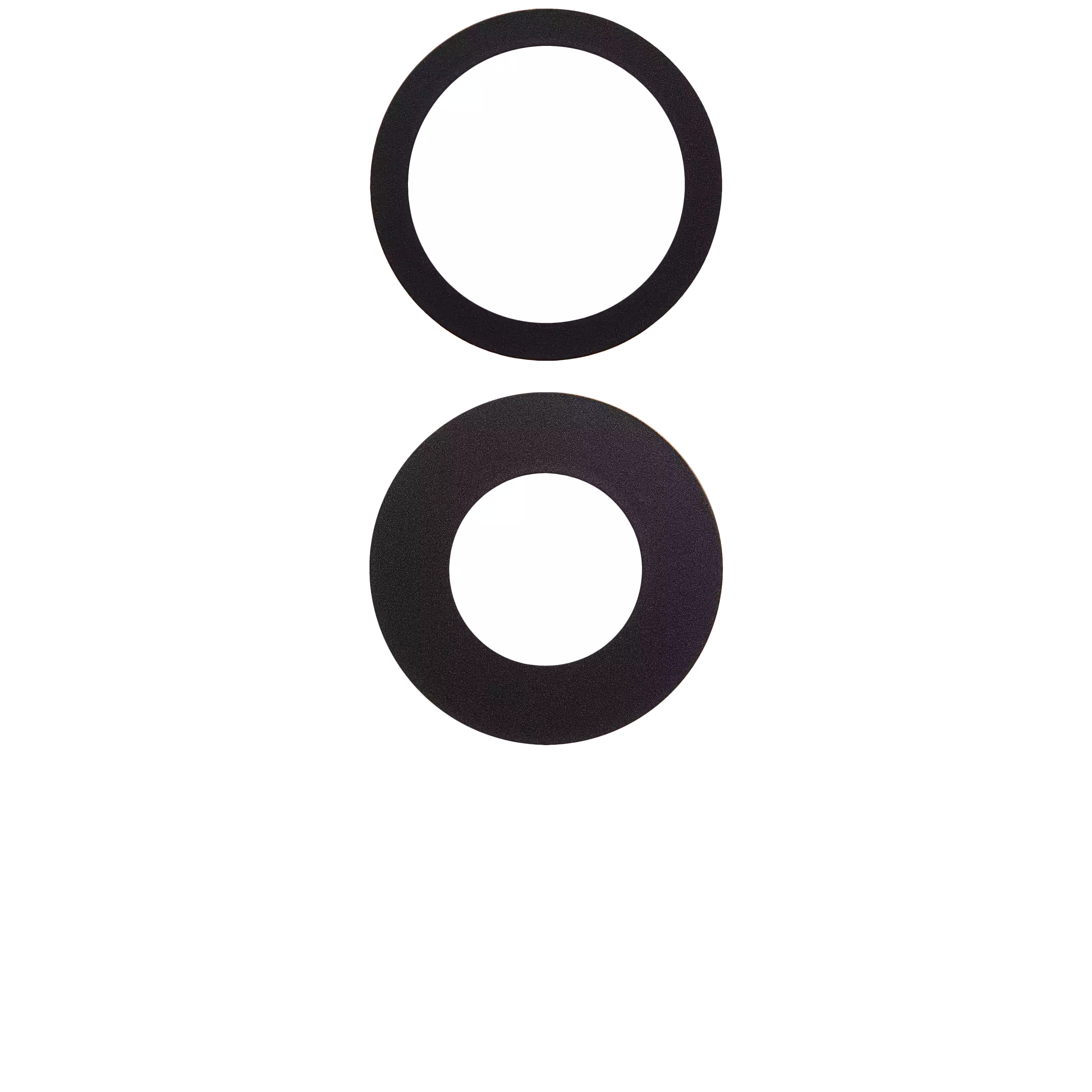 Rückkamera-Glas (nur Glas) mit Klebefolie für iPhone 16 / 16 Plus (2-teiliges Set) (Aftermarket Plus) (10er-Pack) – Bild 2
