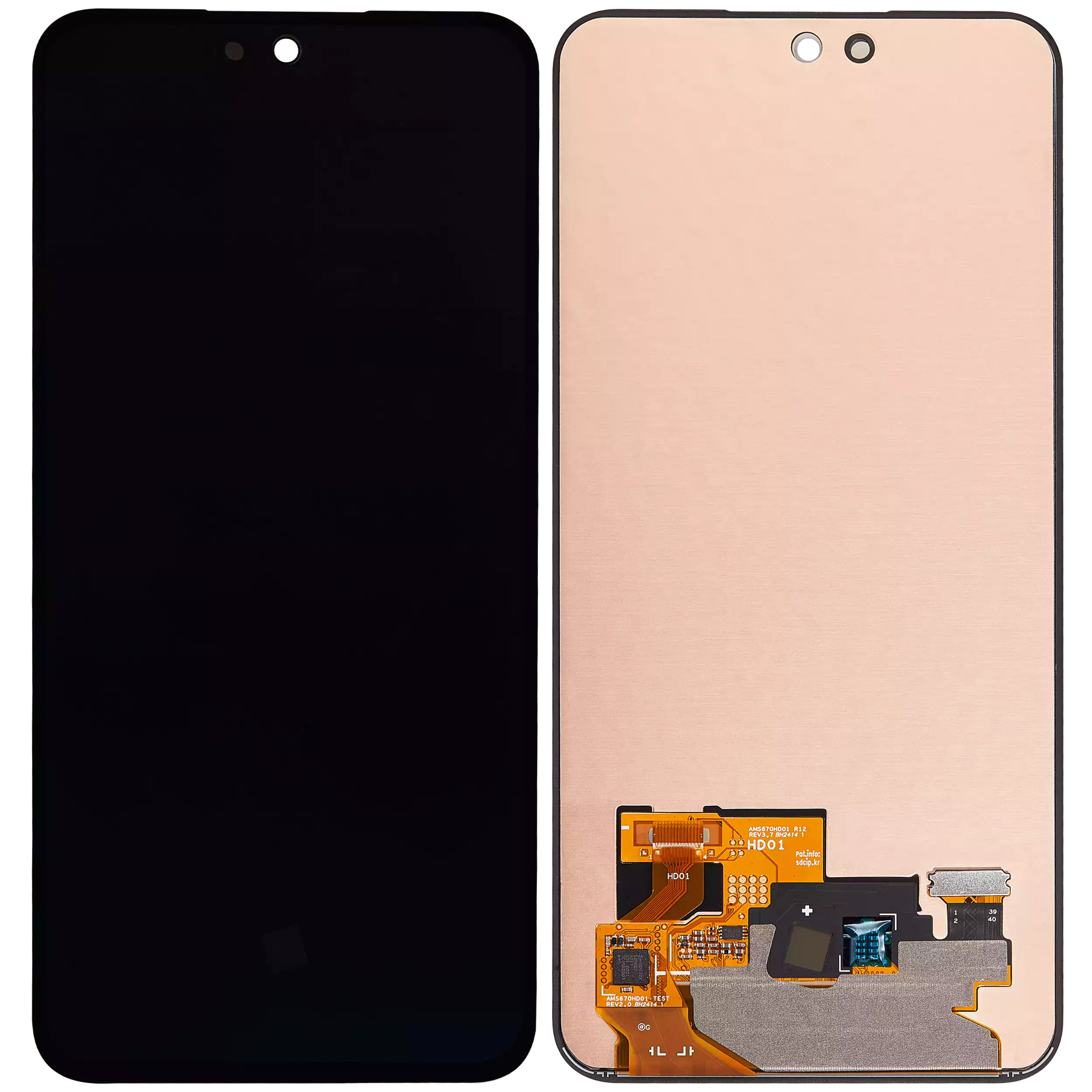OLED Display ohne Rahmen für Samsung Galaxy S24 FE 5G (professionell aufgearbeitet) – Bild 2