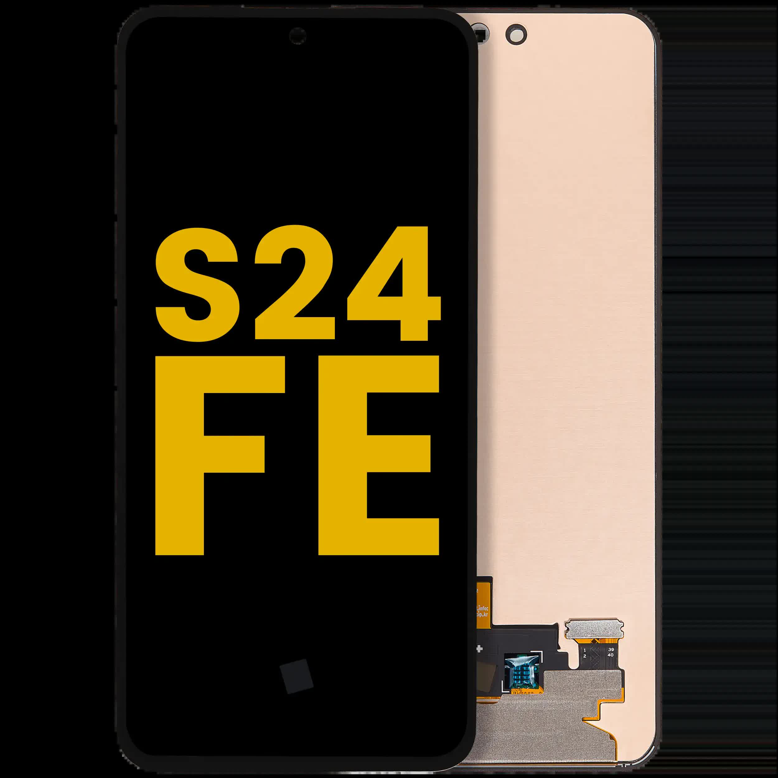 OLED Display ohne Rahmen für Samsung Galaxy S24 FE 5G (professionell aufgearbeitet)