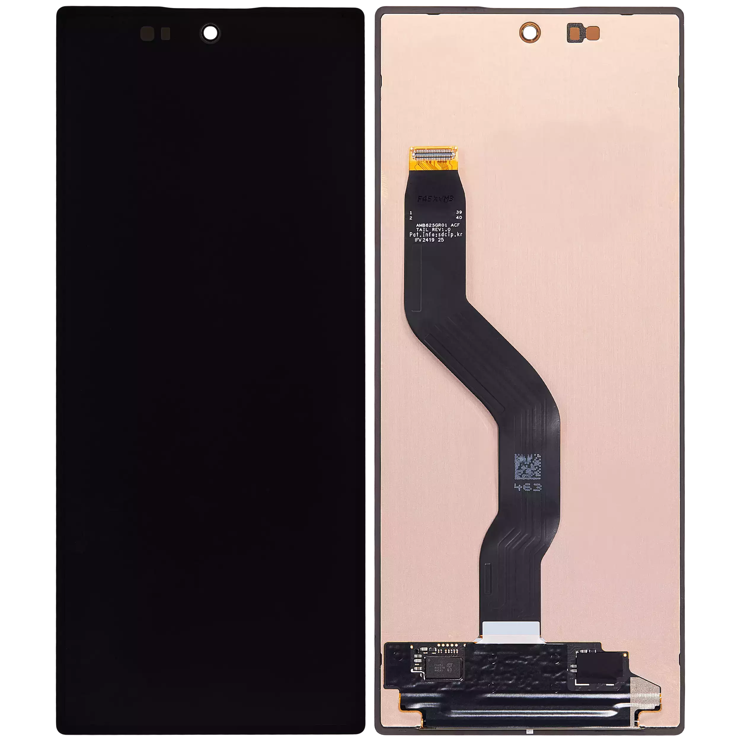 Outer OLED Display ohne Rahmen für Samsung Galaxy Z Fold 6 5G (professionell aufgearbeitet) – Bild 2