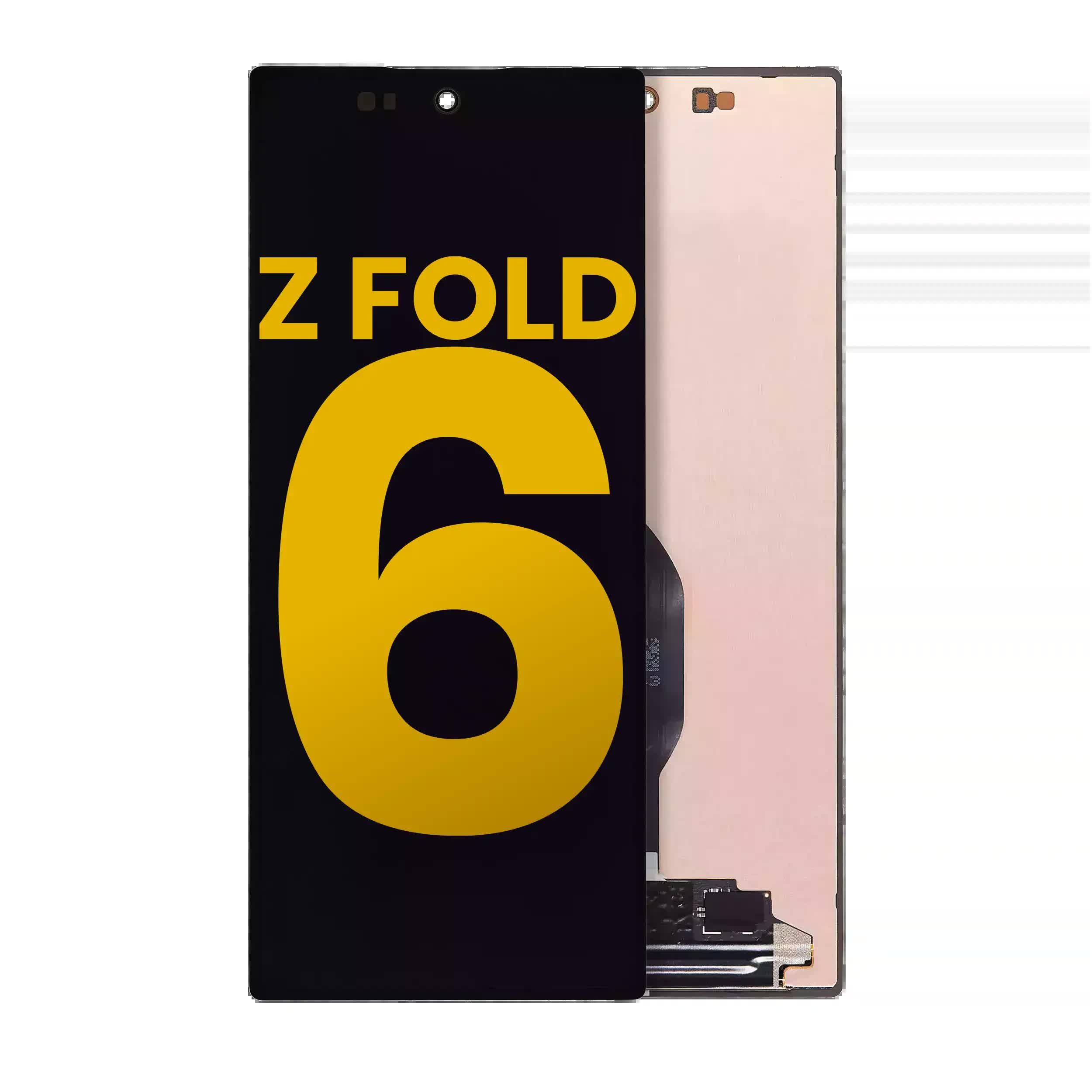 Outer OLED Display ohne Rahmen für Samsung Galaxy Z Fold 6 5G (professionell aufgearbeitet)