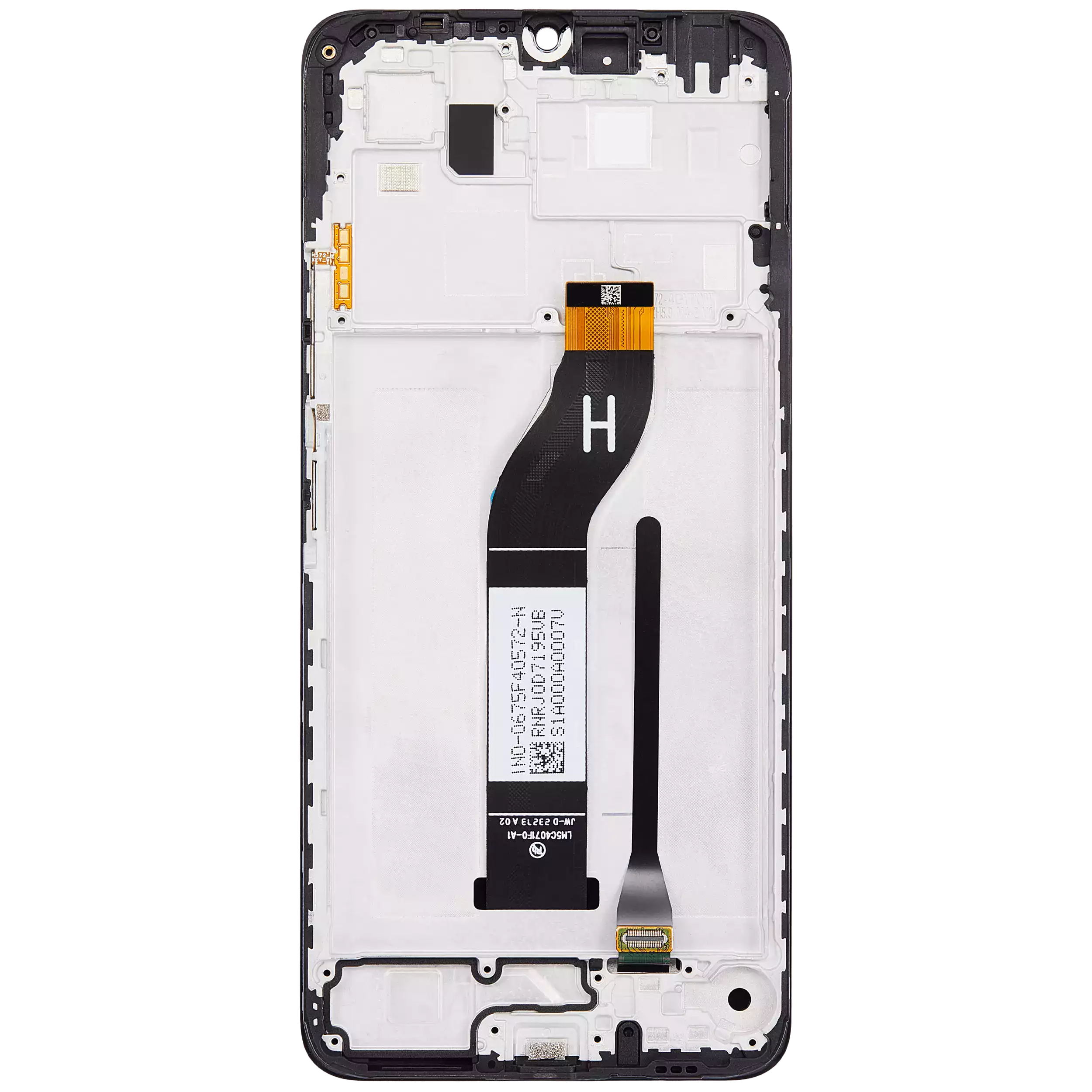 LCD Display mit Rahmen für Xiaomi Redmi 13C 5G / 13R / Poco M6 5G (professionell aufgearbeitet) – Bild 4