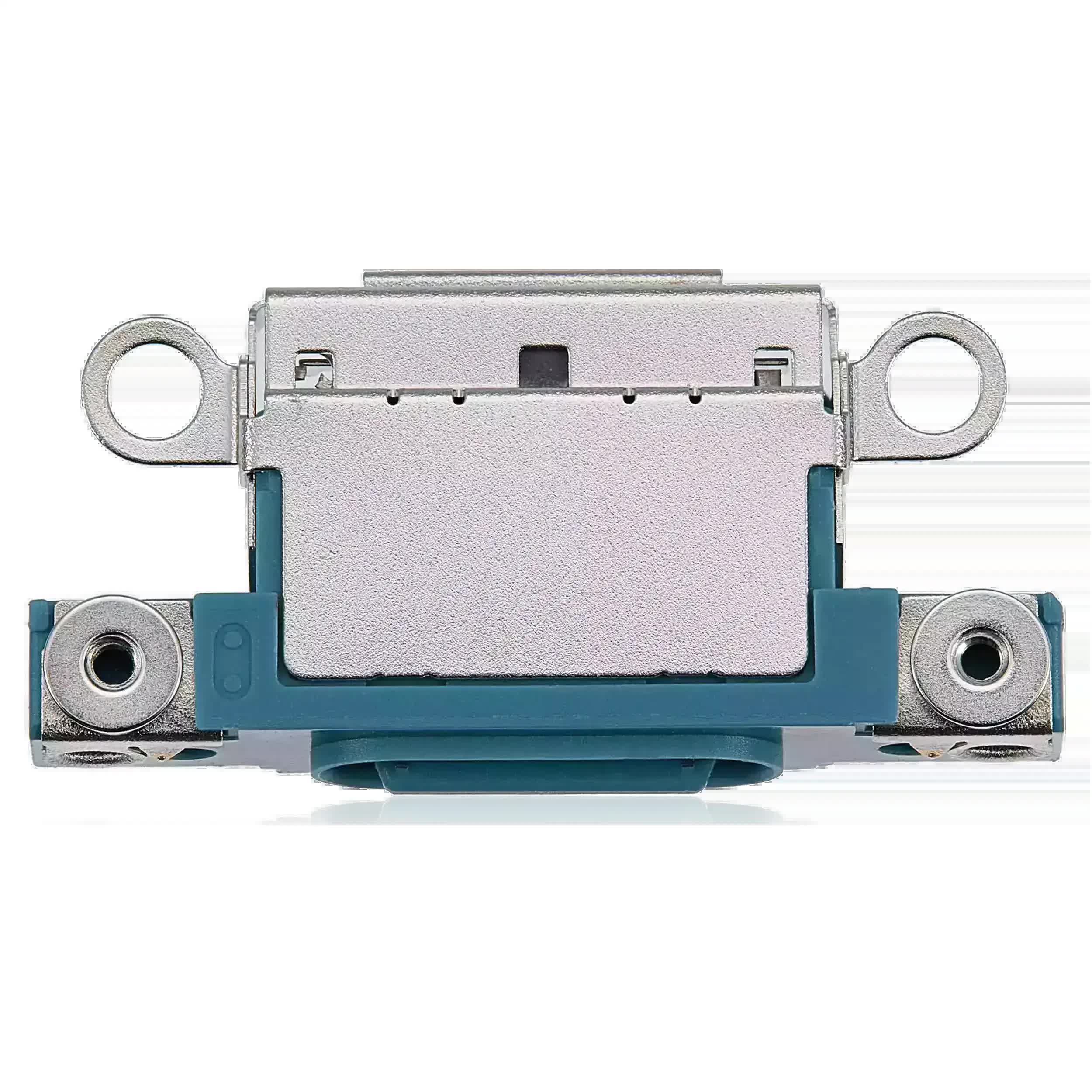 Ladebuchse einzeln für iPhone 16 / 16 Plus (Teal) (10er-Pack)
