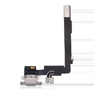 Ladebuchse Flexkabel für iPhone 16 Pro Max (Premium) (White Titanium)