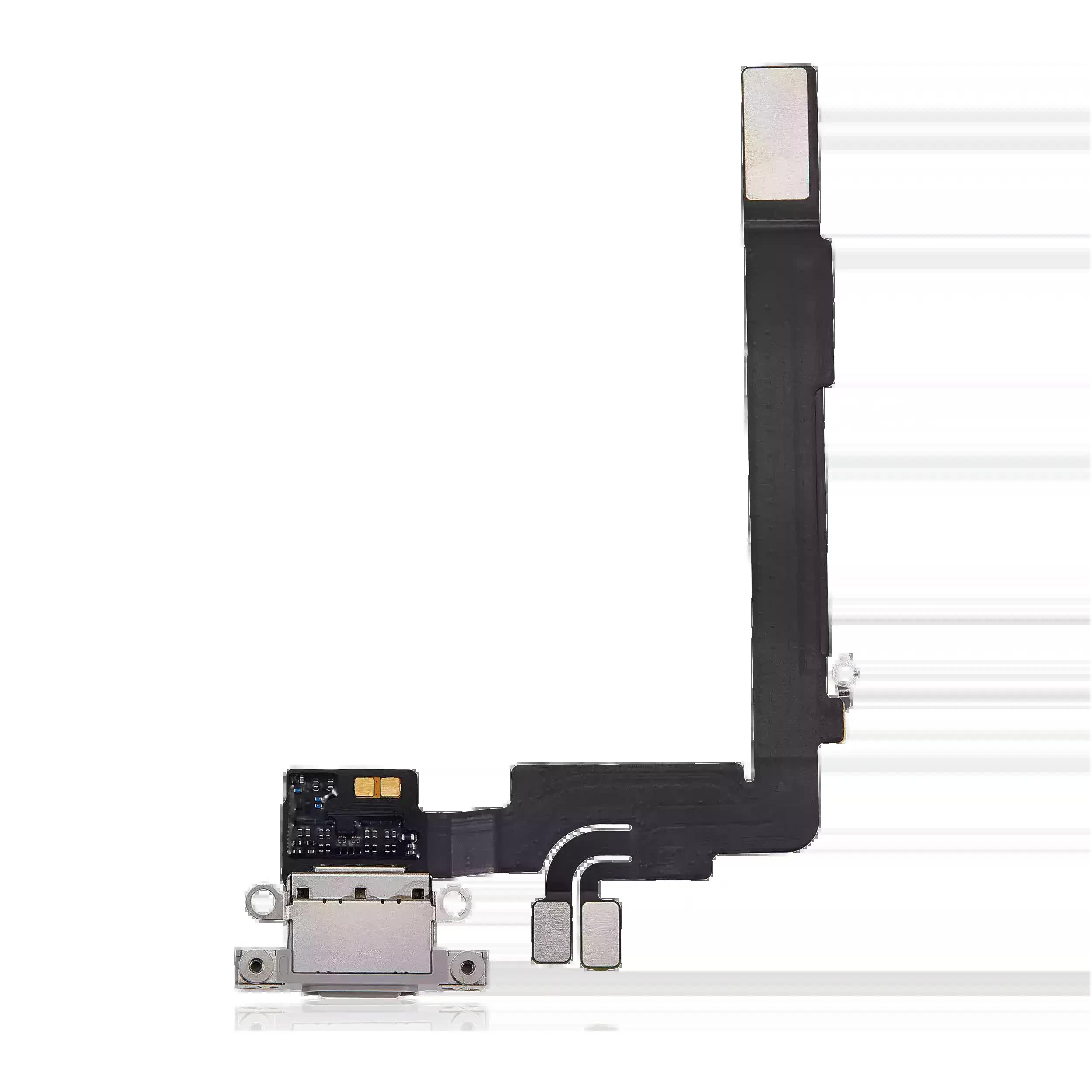 Ladebuchse Flexkabel für iPhone 16 Pro Max (Premium) (White Titanium)