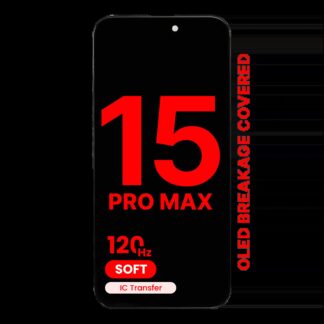 OLED Display für iPhone 15 Pro Max (Aftermarket Pro: XO7 Soft) (120HZ)