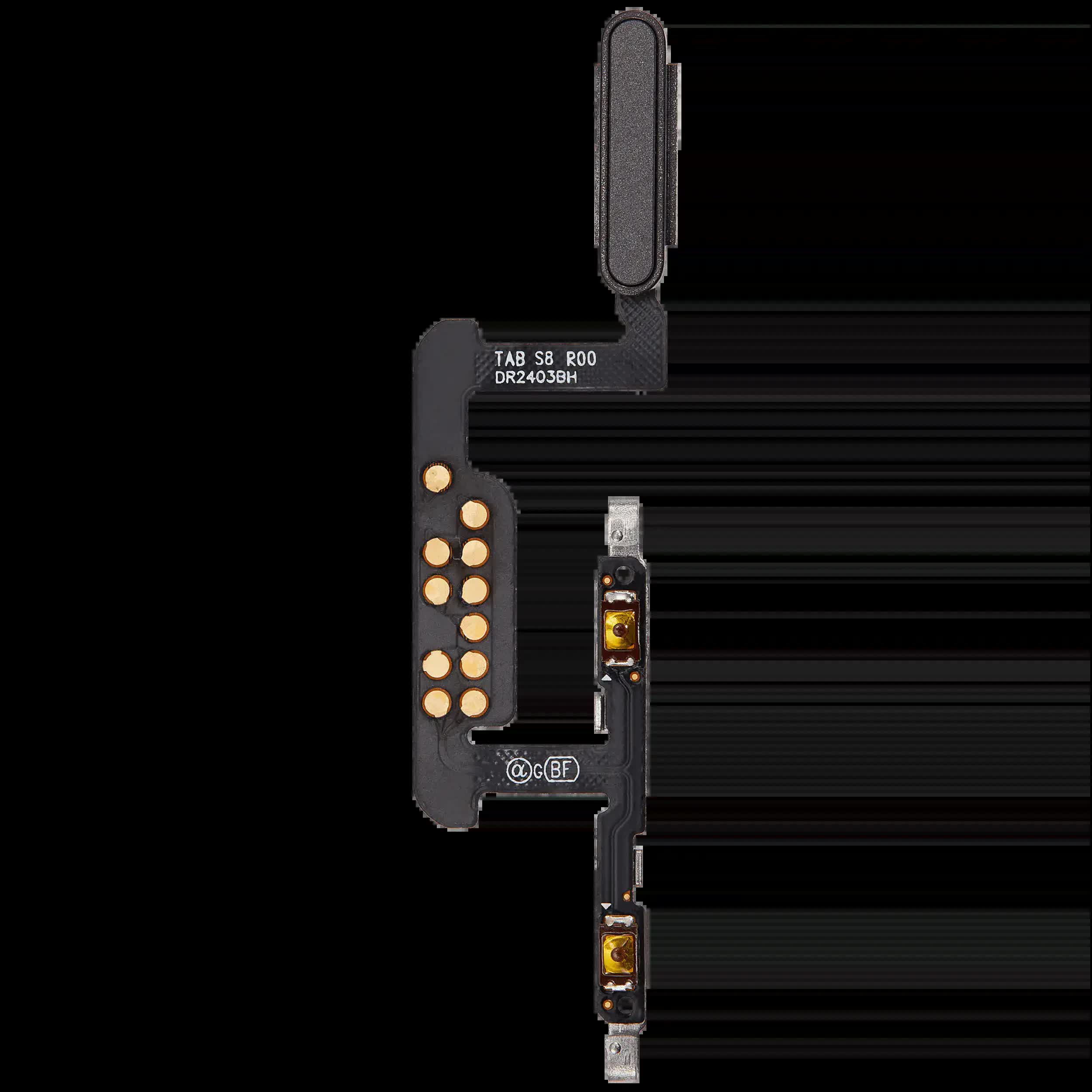 Fingerabdrucksensor-Kabel mit Flexkabel für Samsung Galaxy Tab S8 (X700 / X706) (2022) (Graphite)