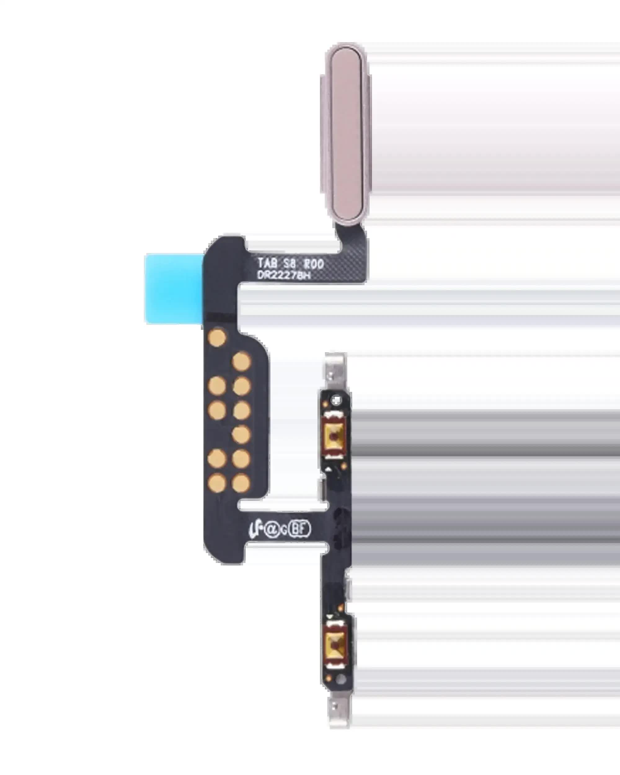 Fingerabdrucksensor-Kabel mit Flexkabel für Samsung Galaxy Tab S8 (X700 / X706) (2022) (Pink Gold)