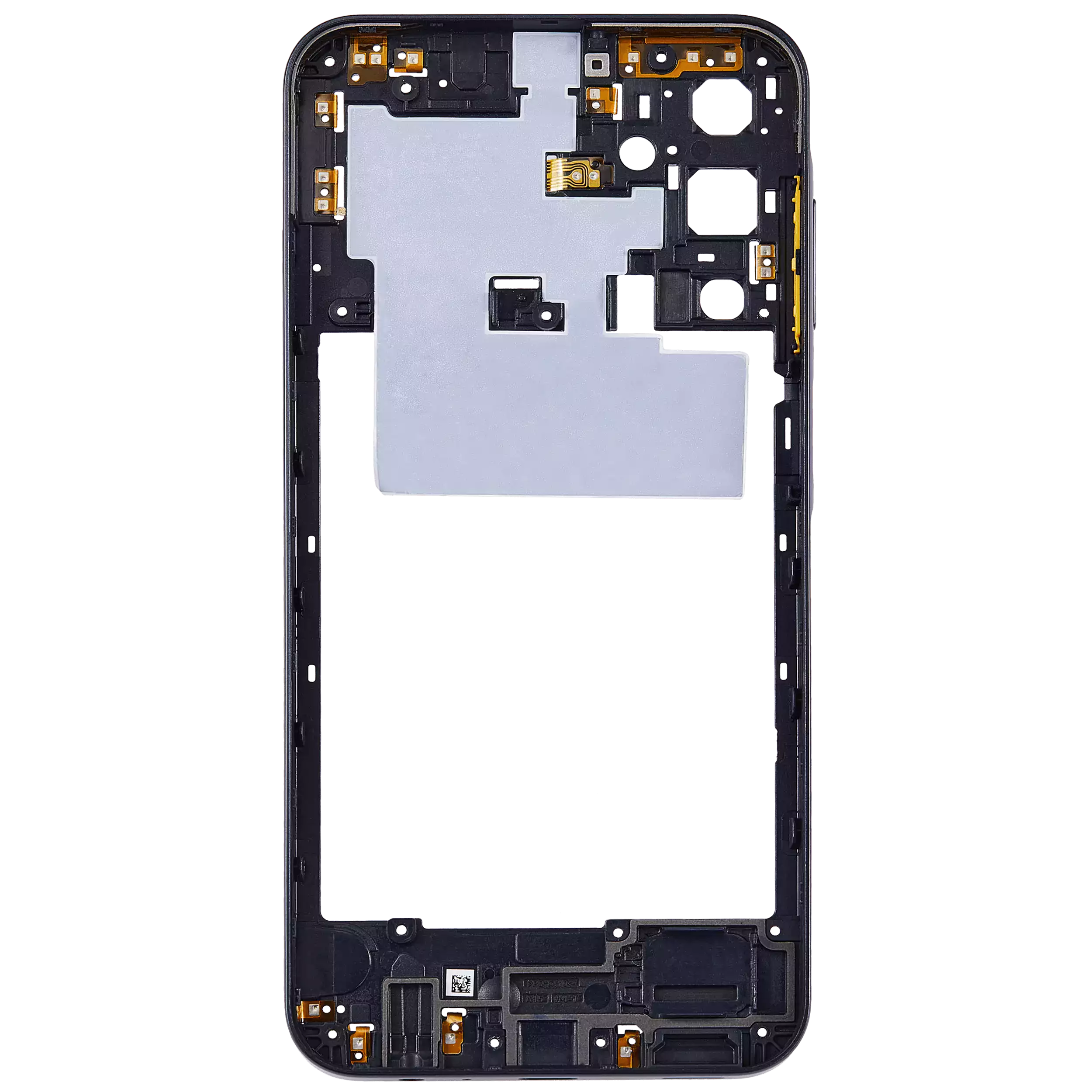 Mittelrahmen für Samsung Galaxy A15 (A155 / 2023) (Brave Black) – Bild 4