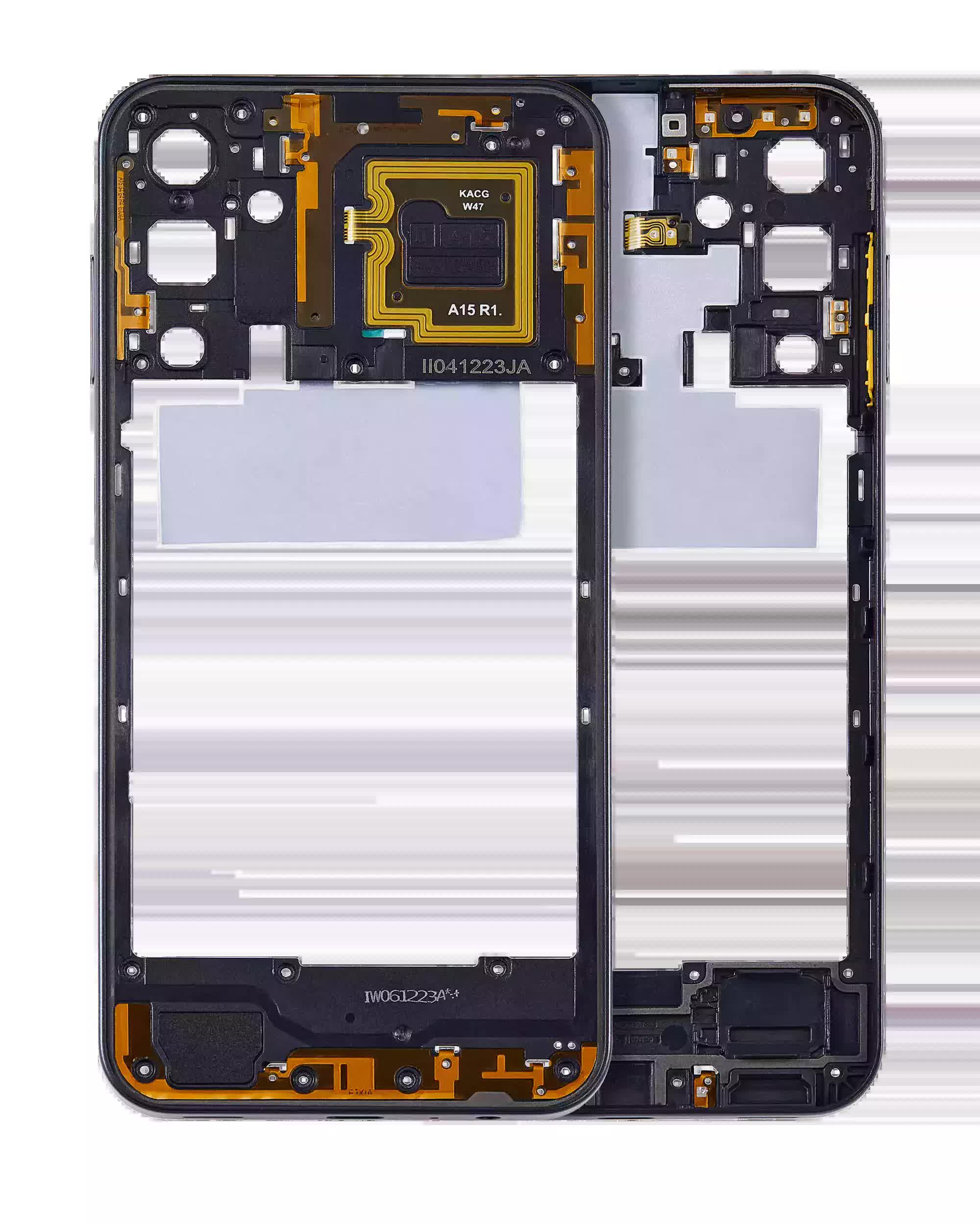 Mittelrahmen für Samsung Galaxy A15 (A155 / 2023) (Brave Black)